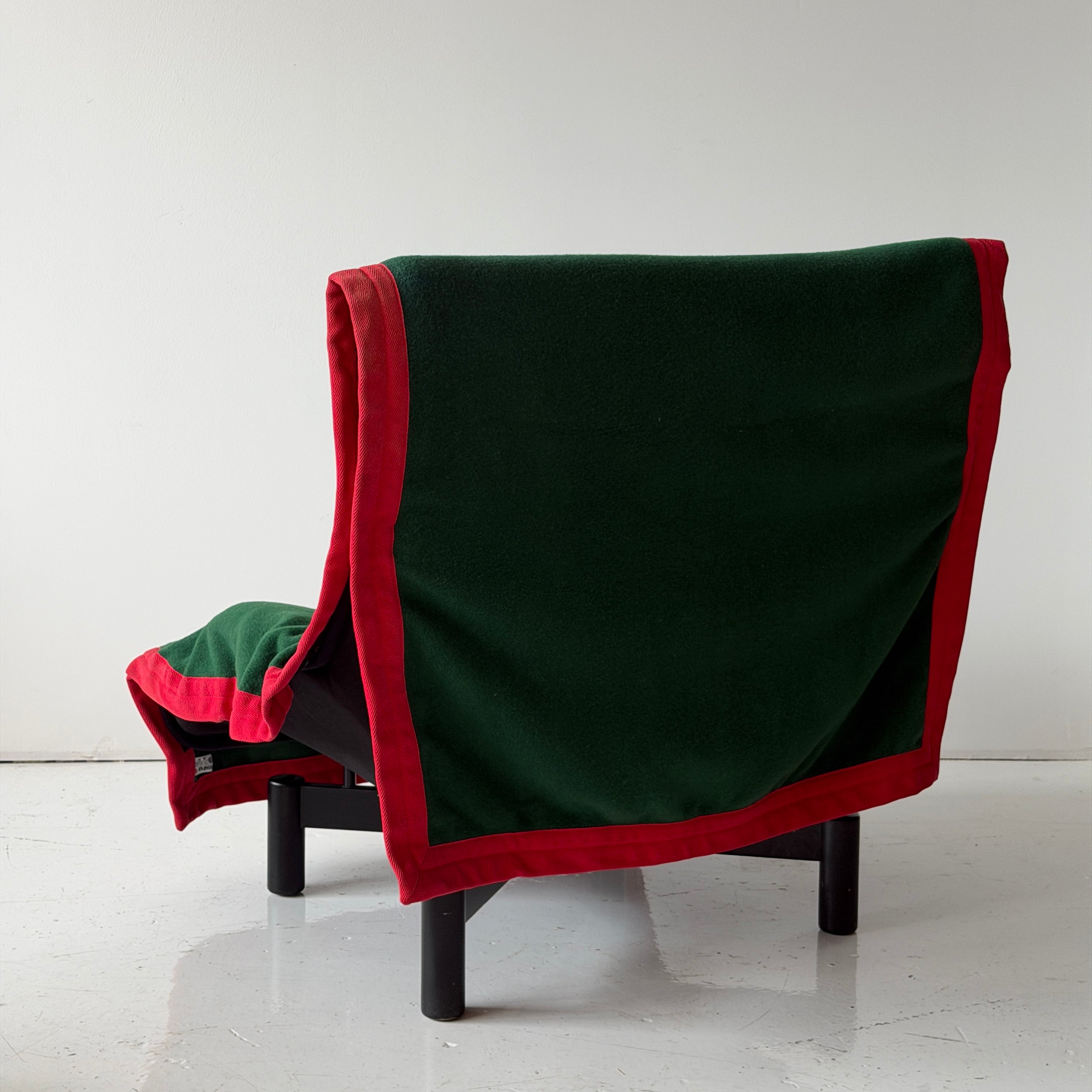 Sinbad Chair + Ottoman by Vico Magistretti for Cassina