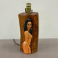 Vintage Folk Art Lamp