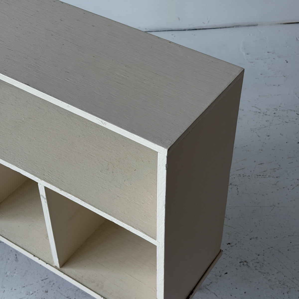 Primitive Mid Century Shelving Unit