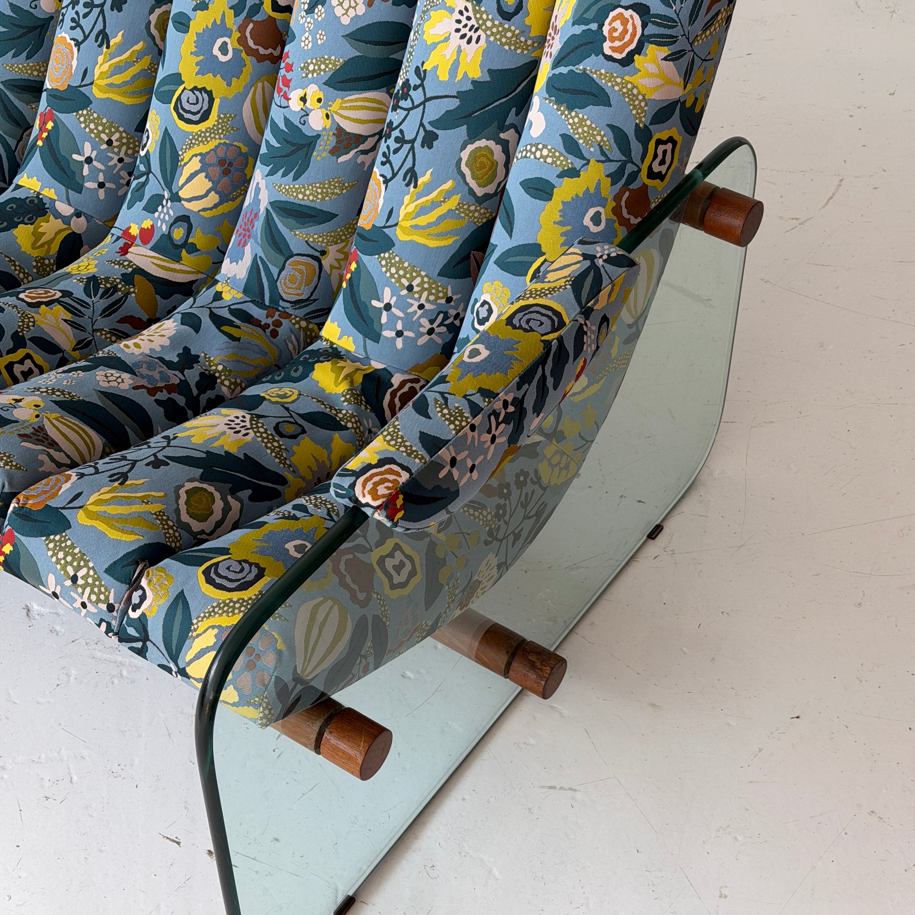 Glass Sofa by Adrian Pearsall for Craft Associates