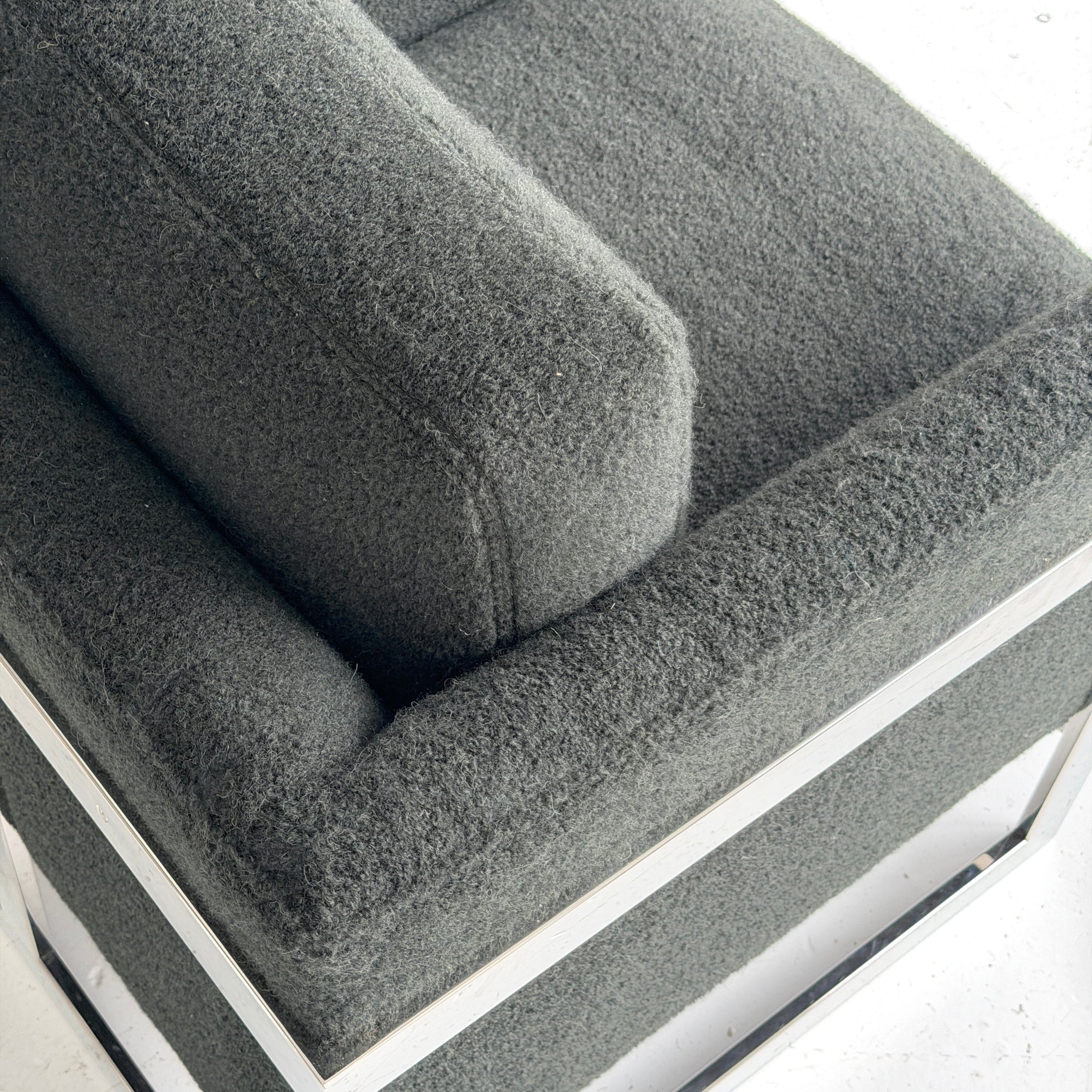 No. 989 T-Back Lounge Chair by Milo Baughman for Thayer Coggin