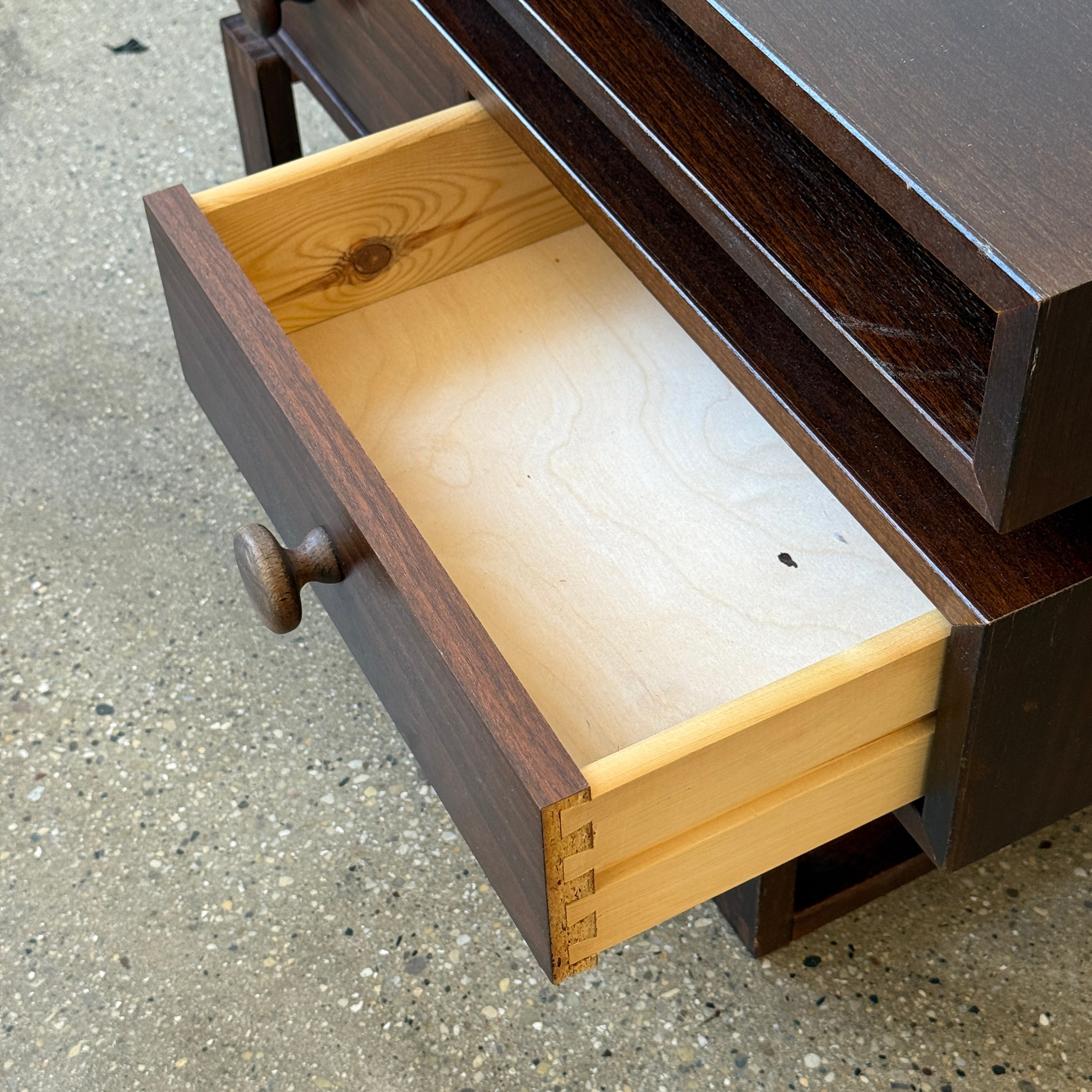 Danish Beech Low Floating Console