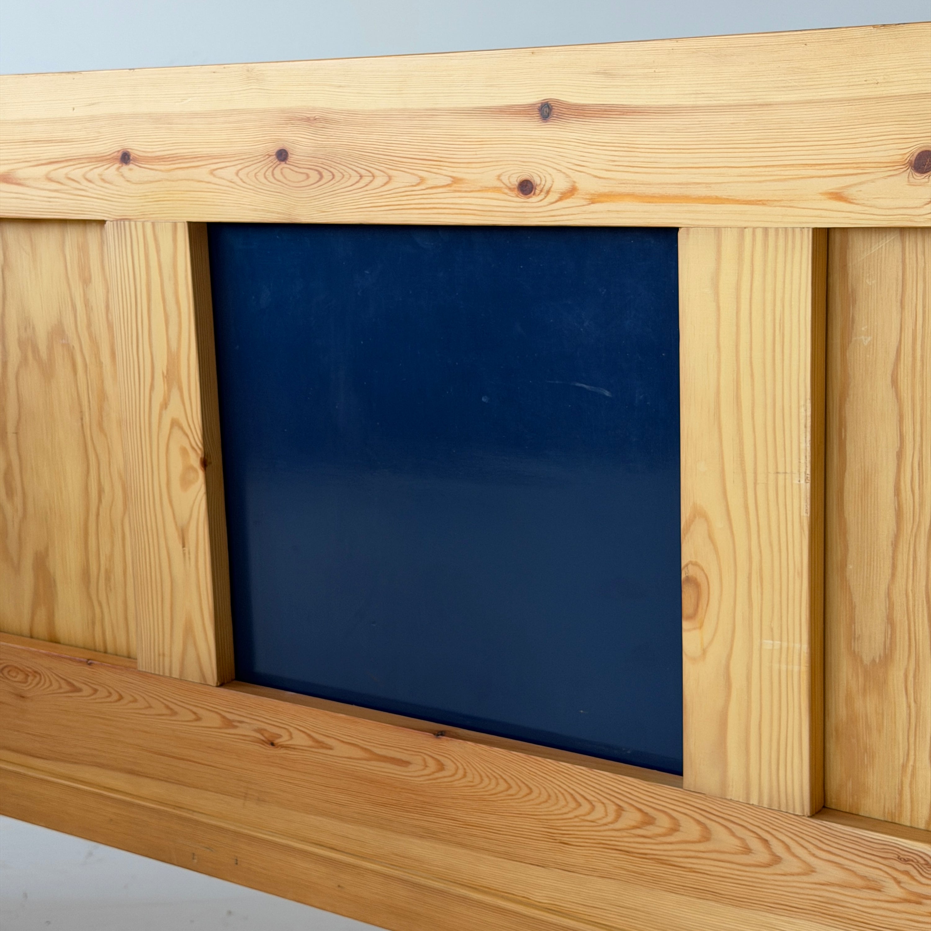 Swedish Pine Upholstered Banquette Benches