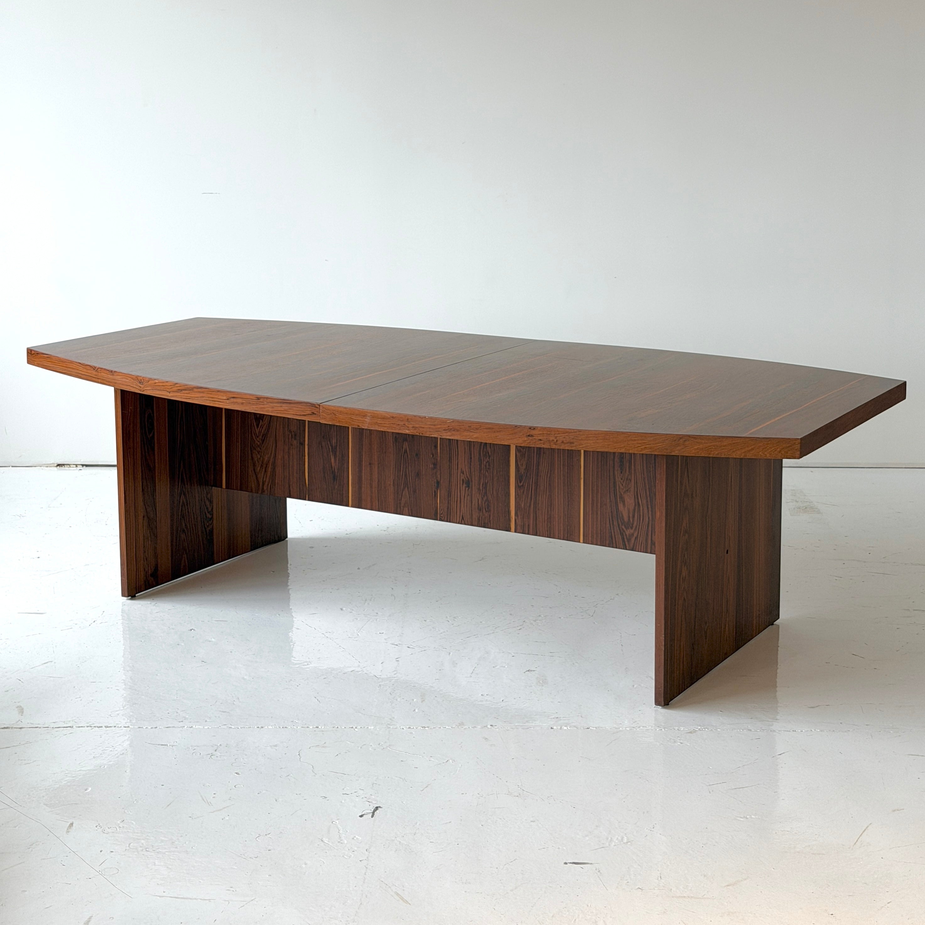 Monumental Brazilian Rosewood Dining Table