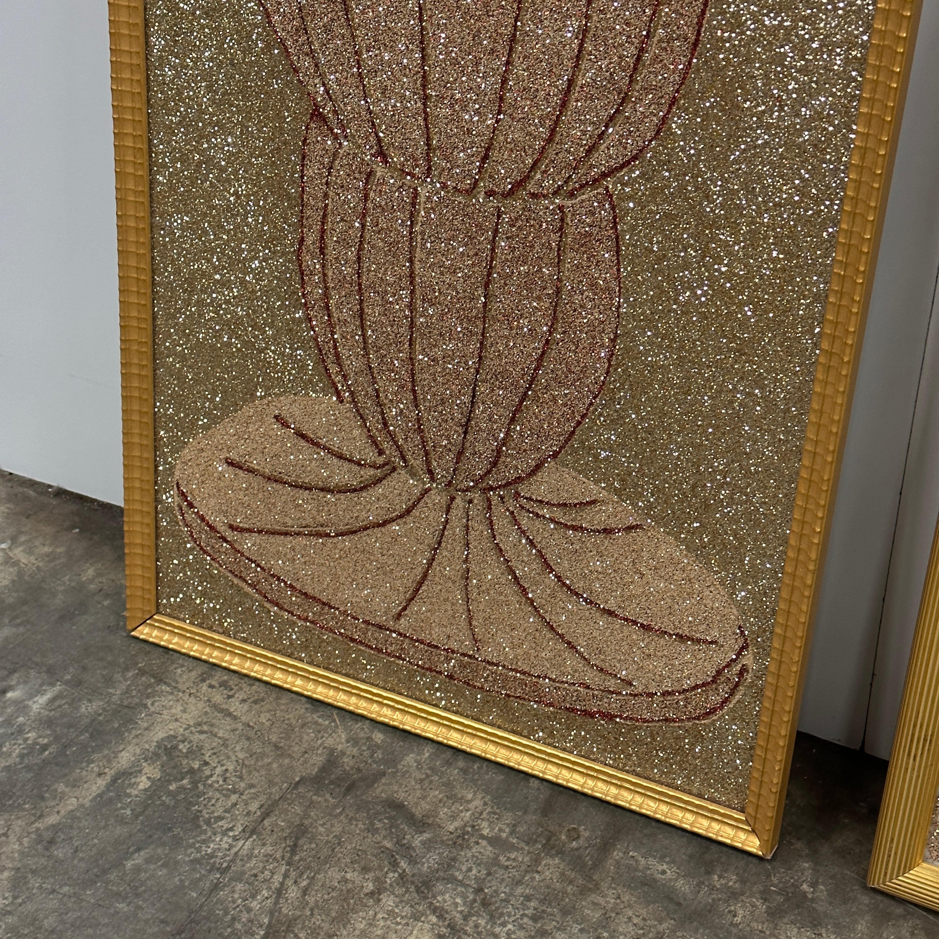 Vintage Glitter Cocktail Art