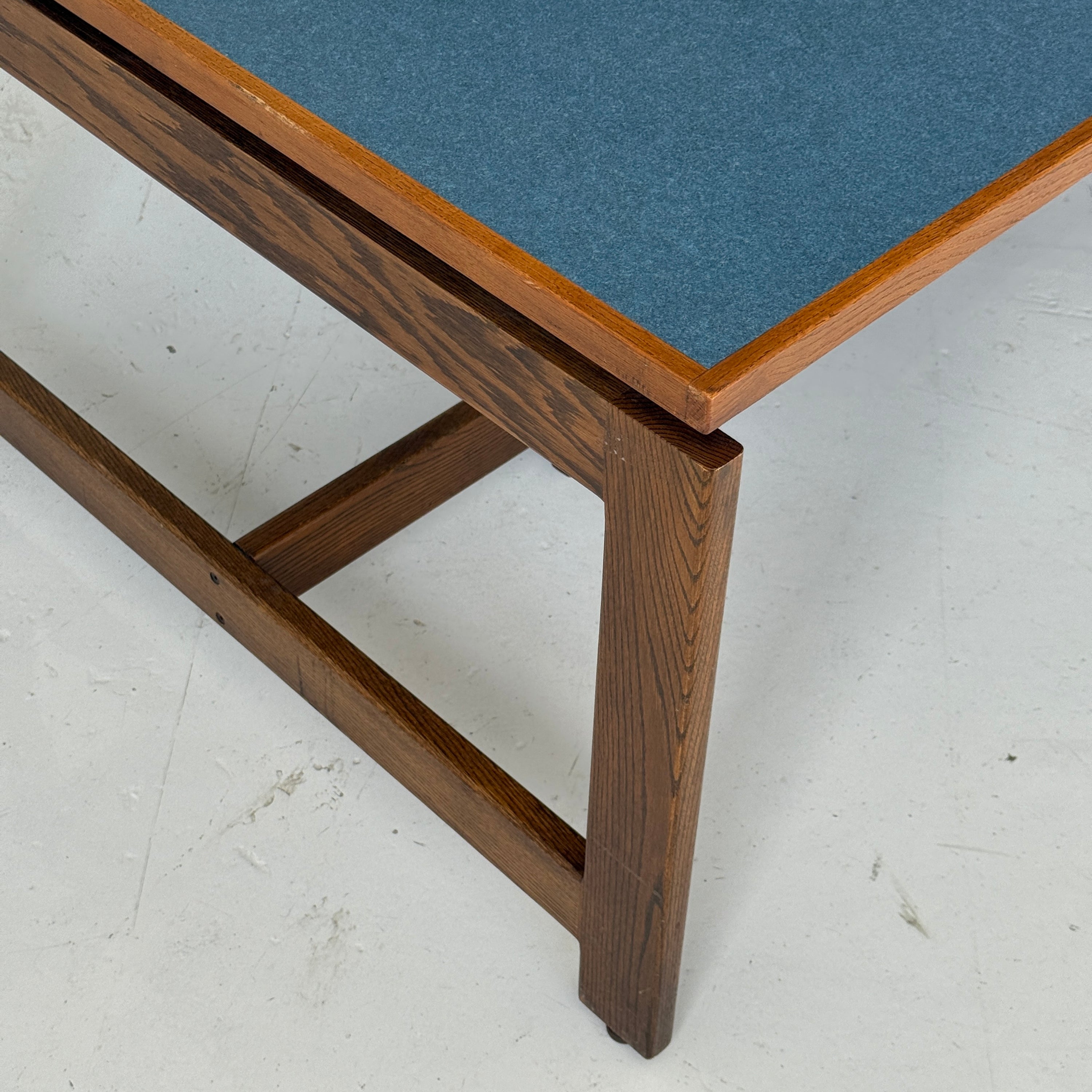 Monumental Oak Library Table
