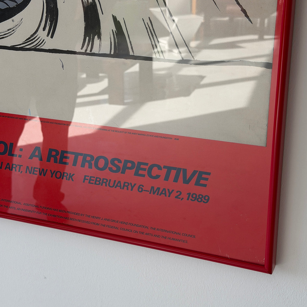 MoMA Superman Lithograph by Andy Warhol