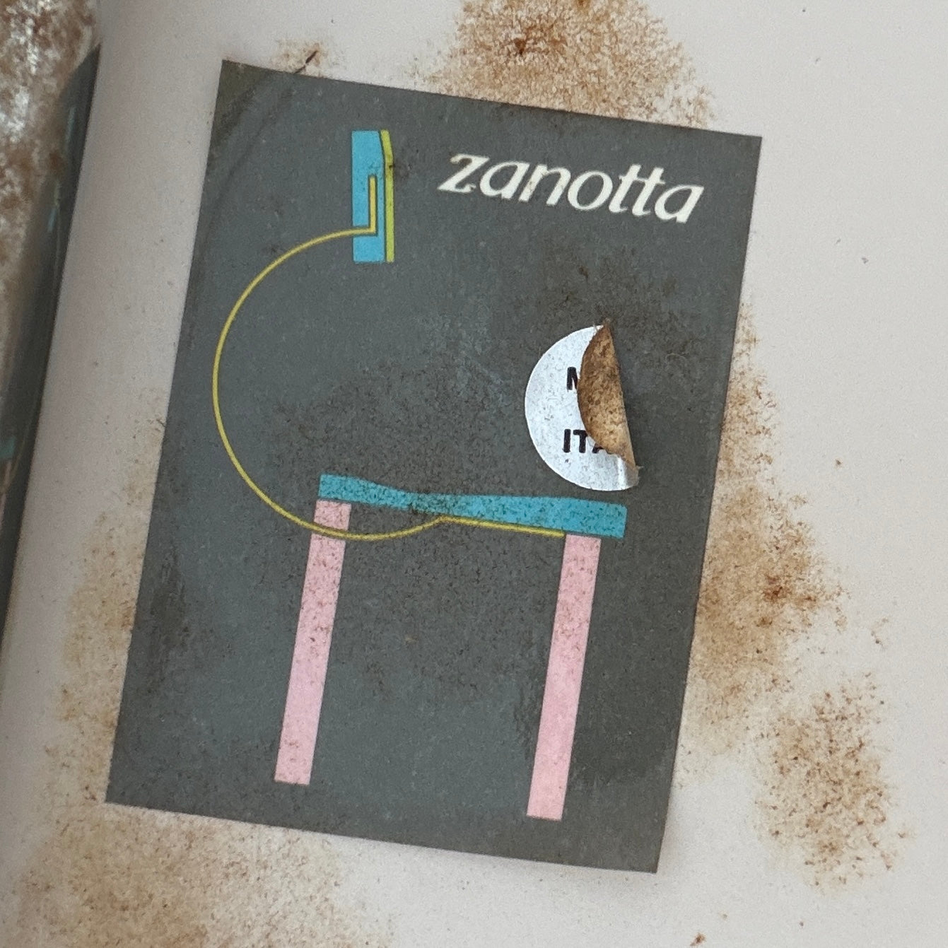 Volcano Table by Ettore Sottsass for Zanotta