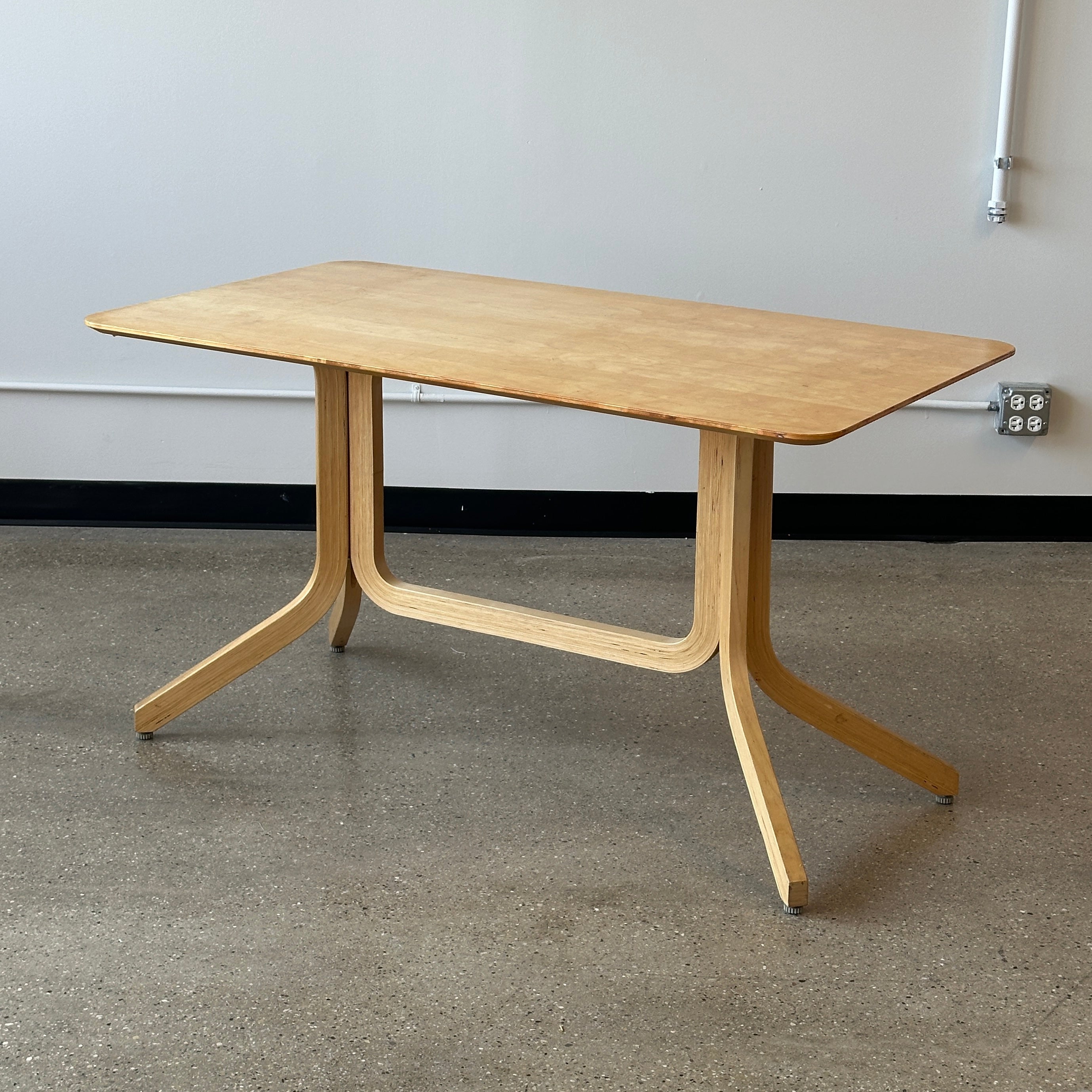 Alback Bentwood Dining Table by Ikea