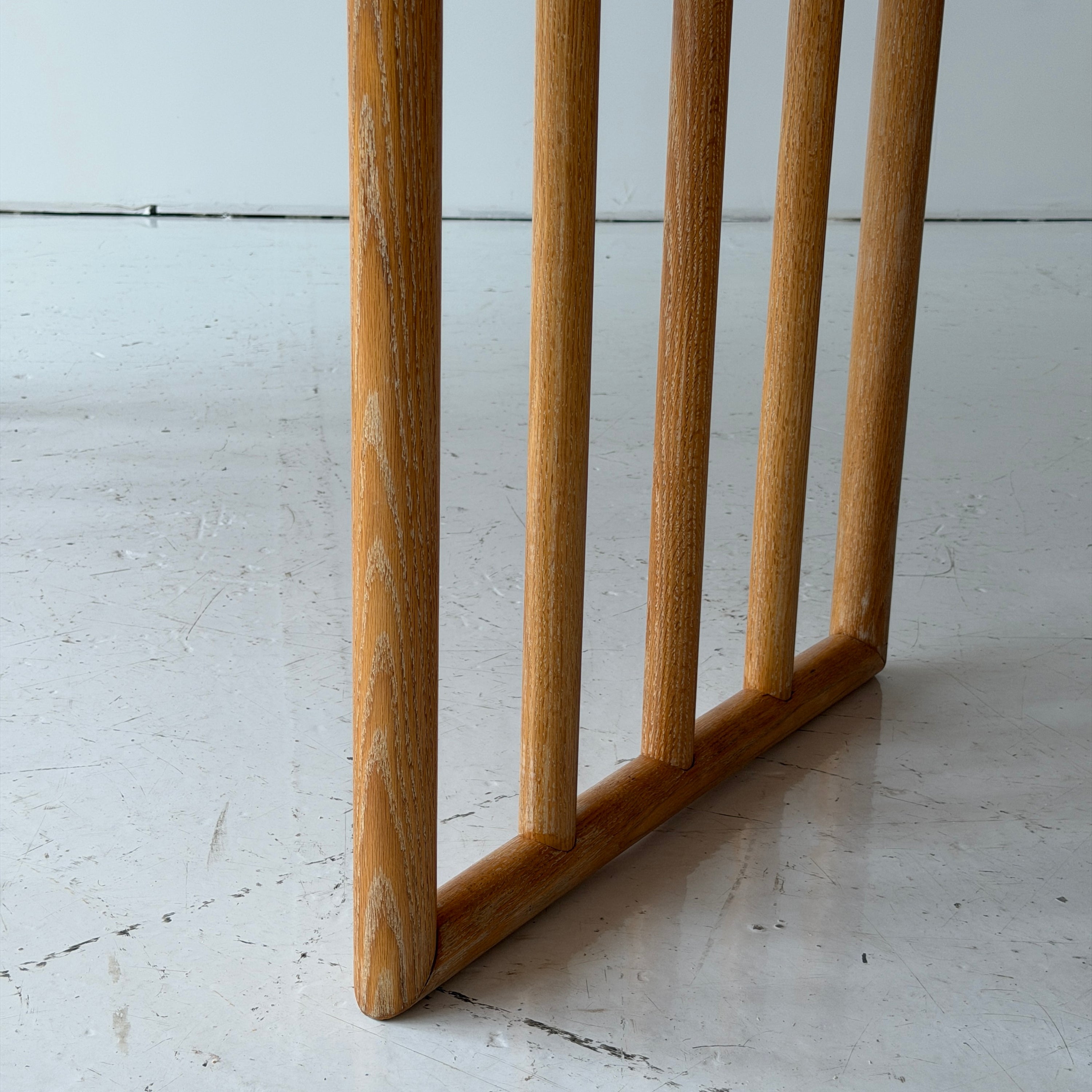 American Studio Made Blonde Oak Dining Table/Desk