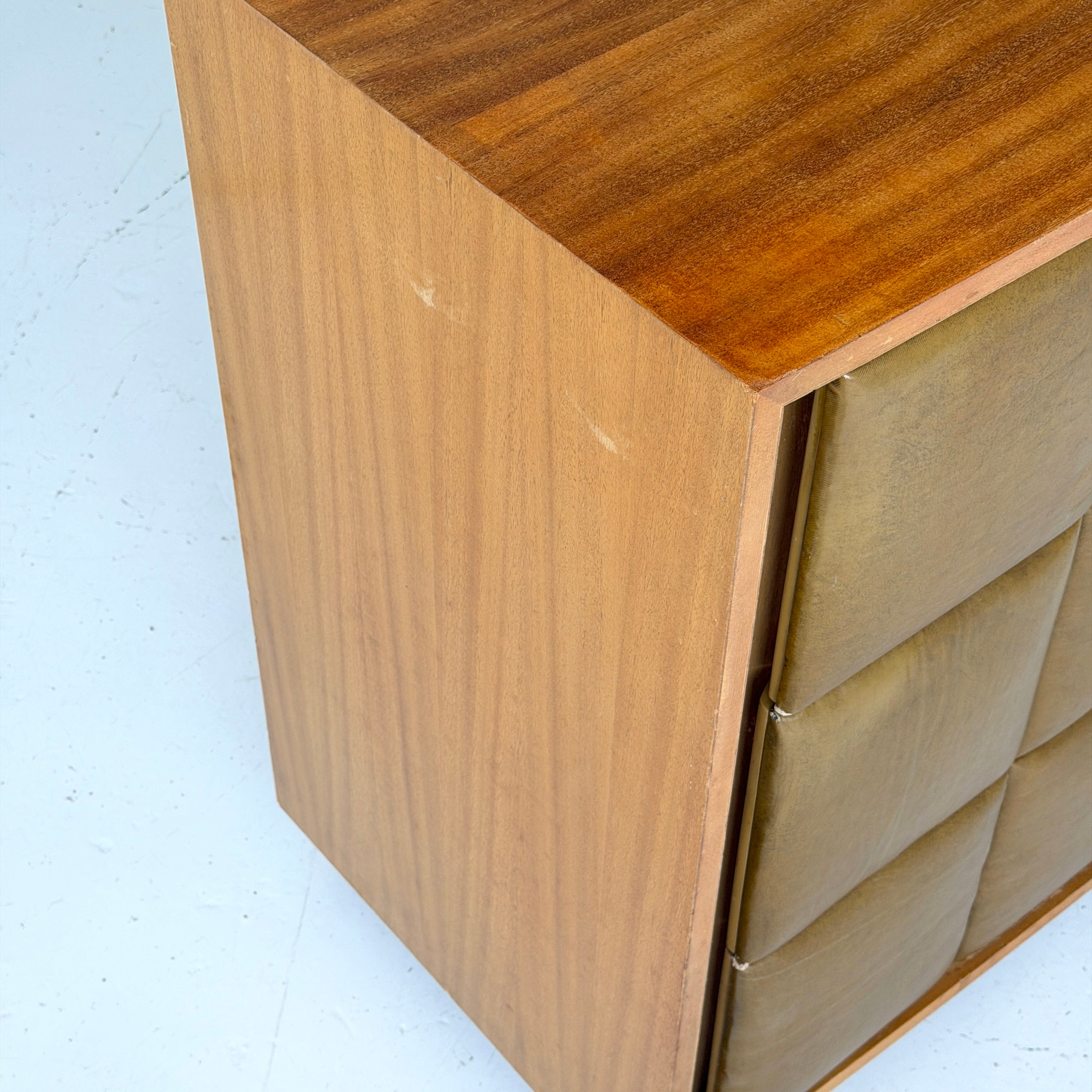 Mahogany Art Deco Dresser by Gilbert Rohde for Herman Miller