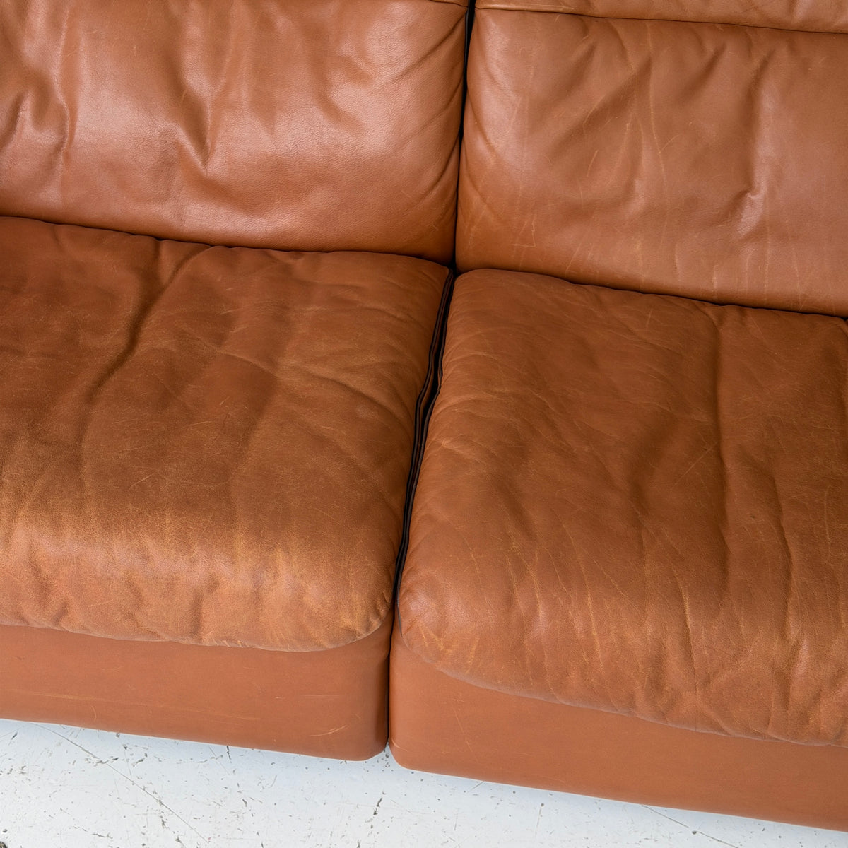 DS-66 Leather Sofa by De Sede