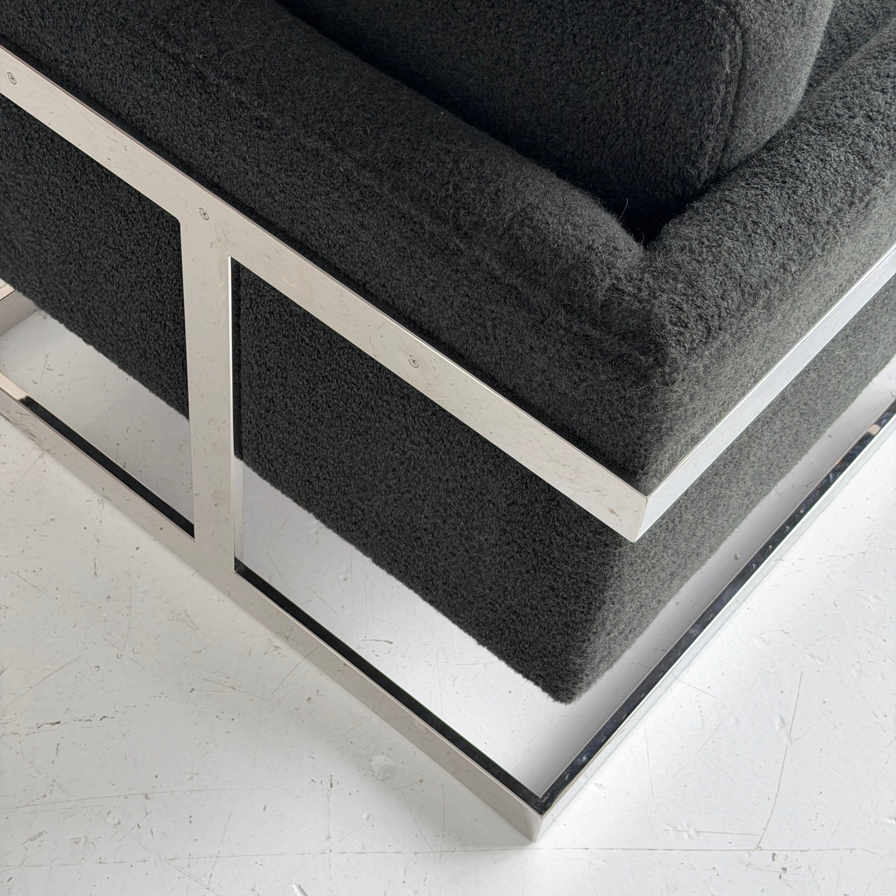 No. 989 T-Back Lounge Chair by Milo Baughman for Thayer Coggin