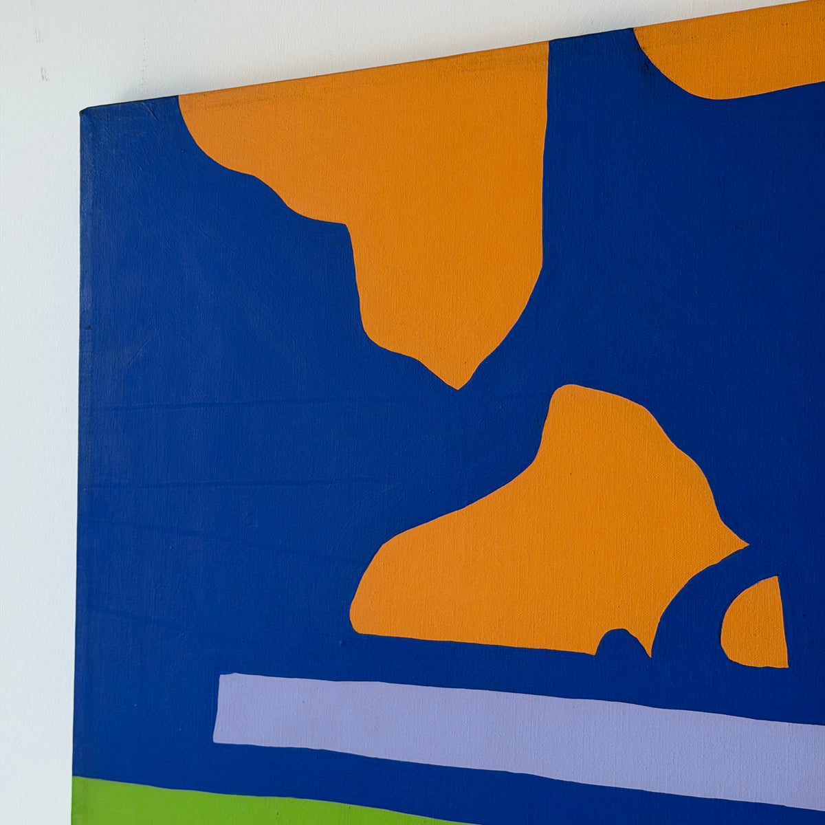 Abstract Acrylic on Canvas Painting by Elizabeth Blumenthal