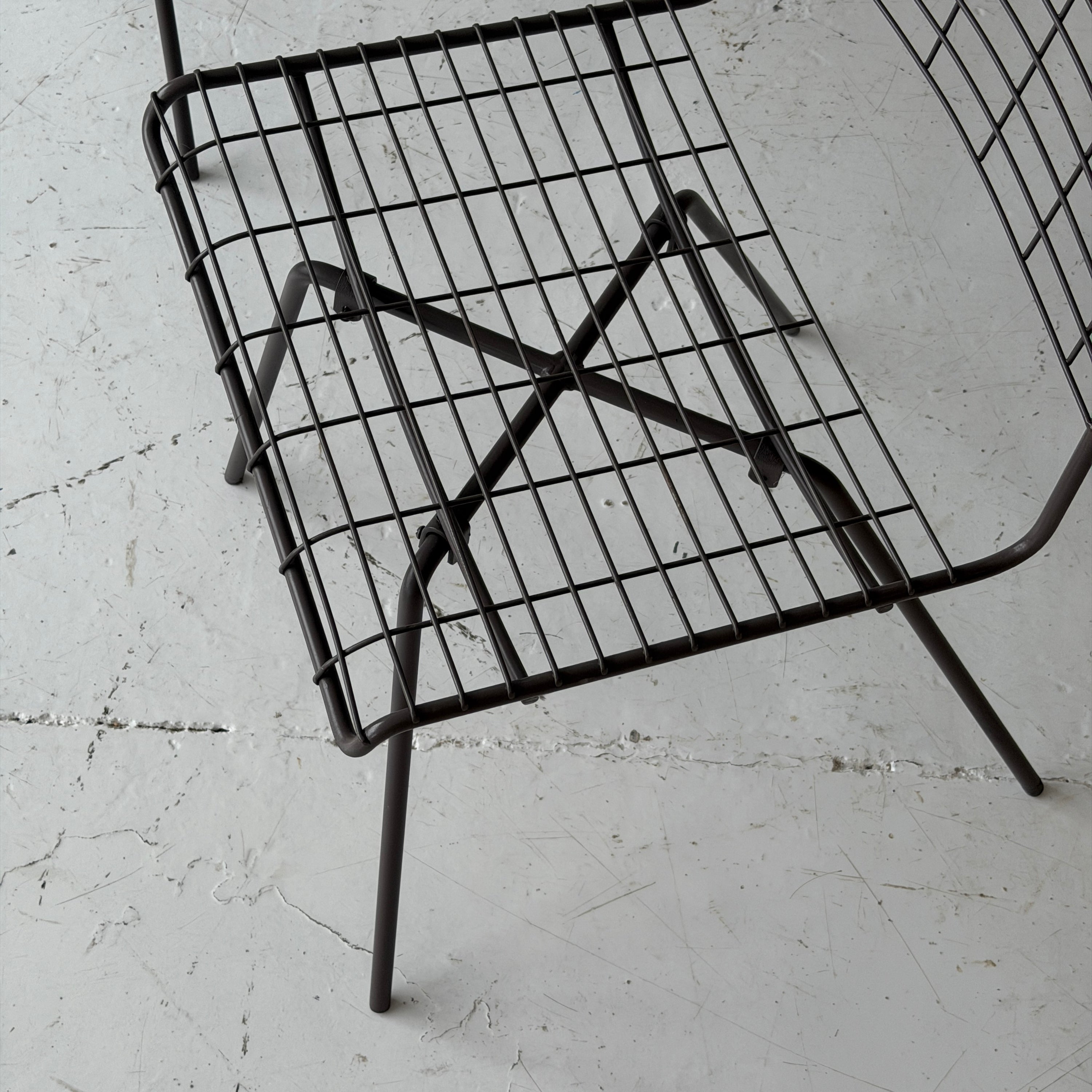 Wire Chairs by John Keal for Pacific Iron