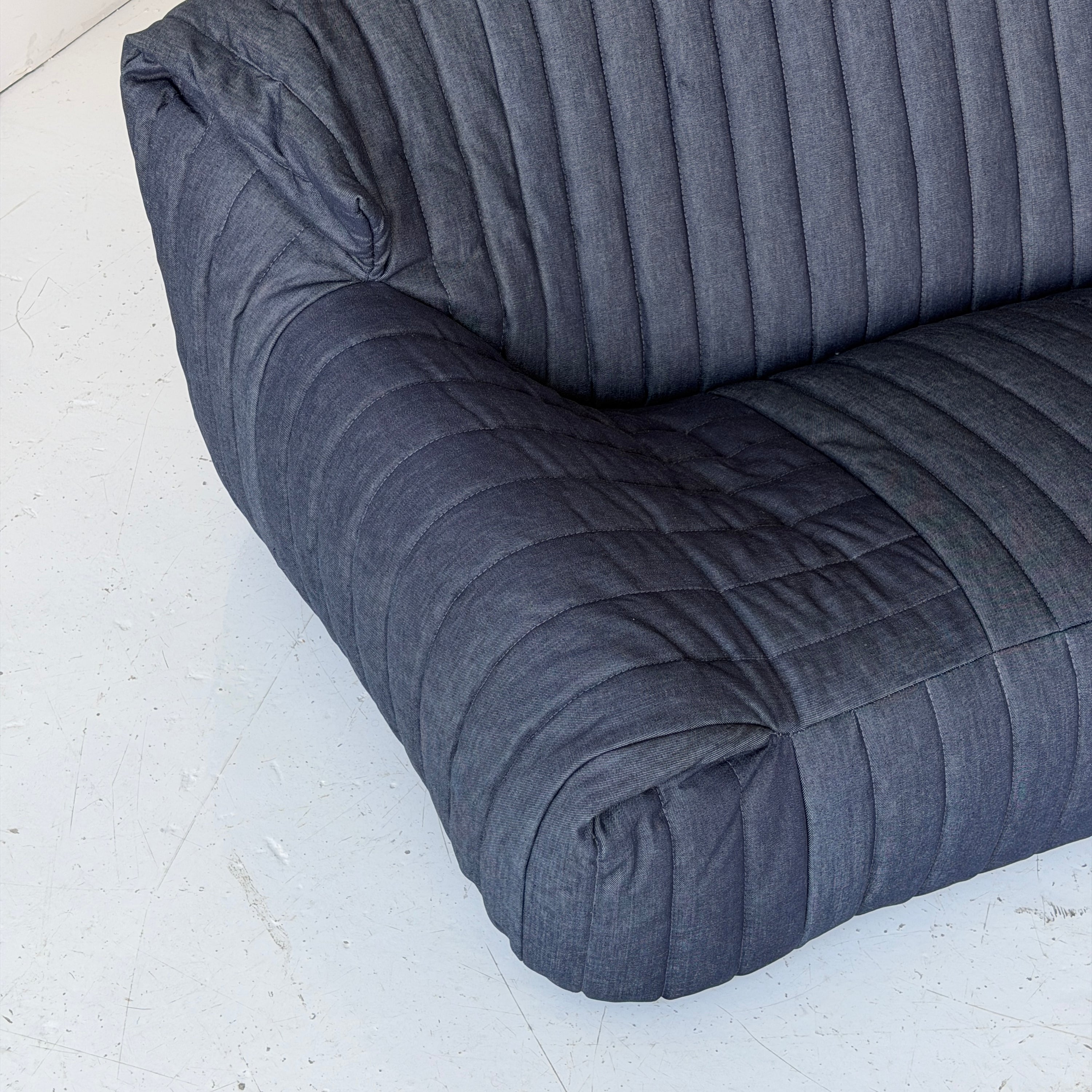 Selvedge Denim Sandra Sofa by Annie Hieronimus for Ligne Roset