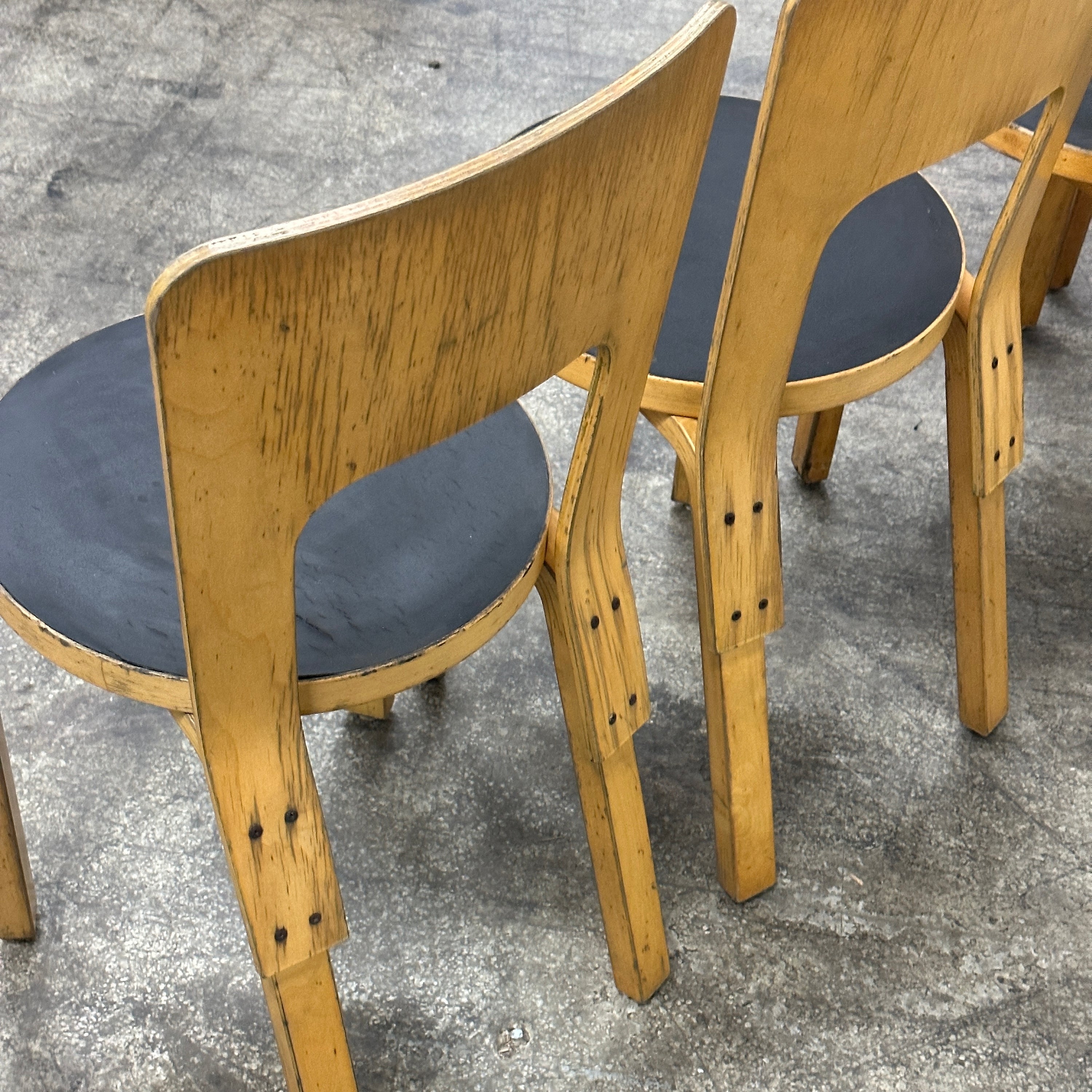 Model 66 Chairs by Alvar Aalto for Artek