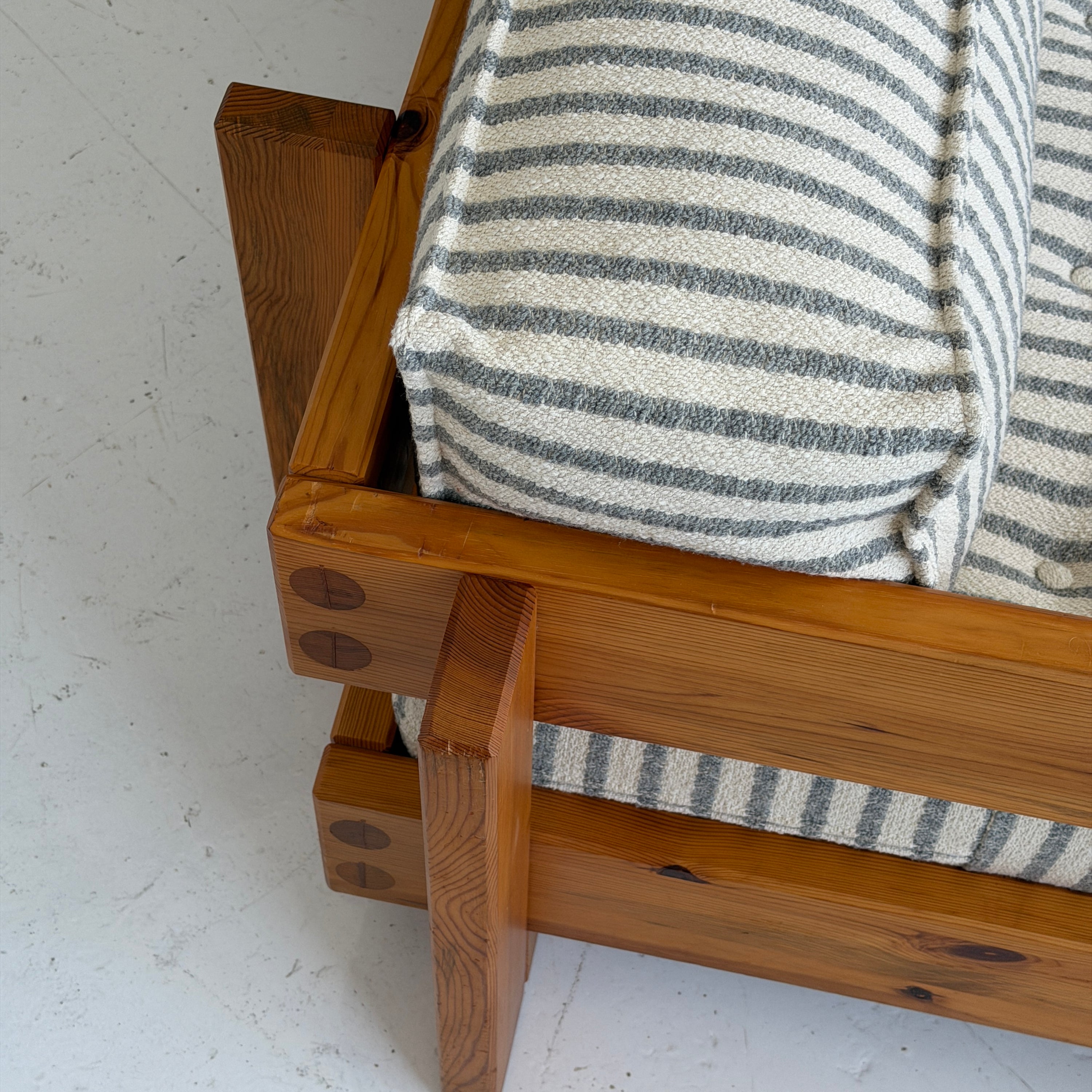 Swedish Pine Daybed Sofa by Yngve Ekström for Swedese