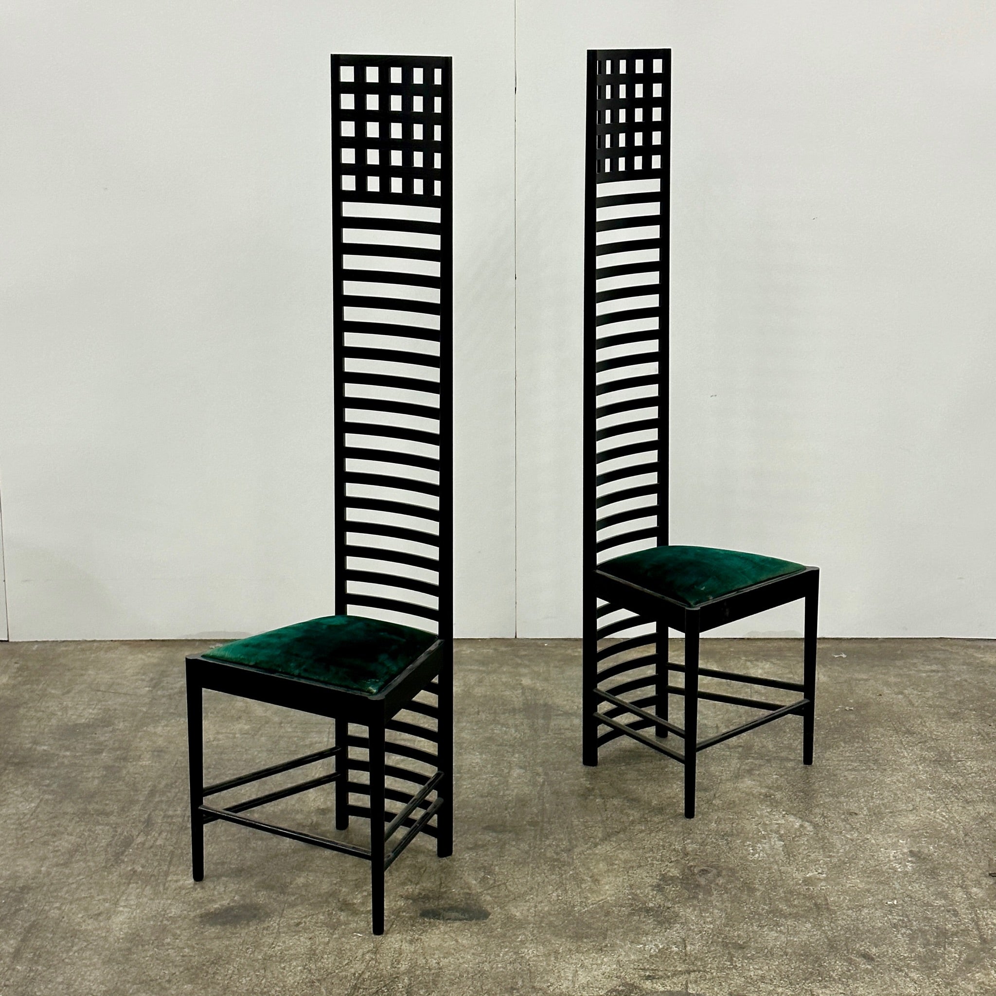 Hill House 1 Chairs by Charles Rennie Mackintosh for Cassina