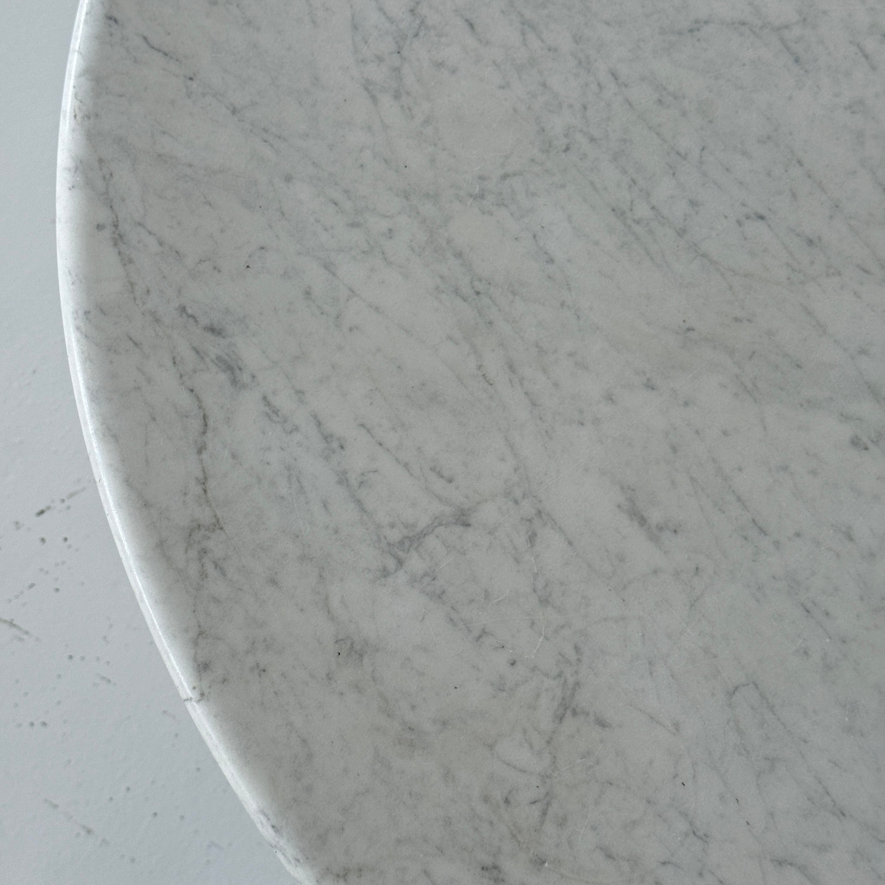 Original Marble Aluminum Group Table by Charles and Ray Eames for Herman Miller
