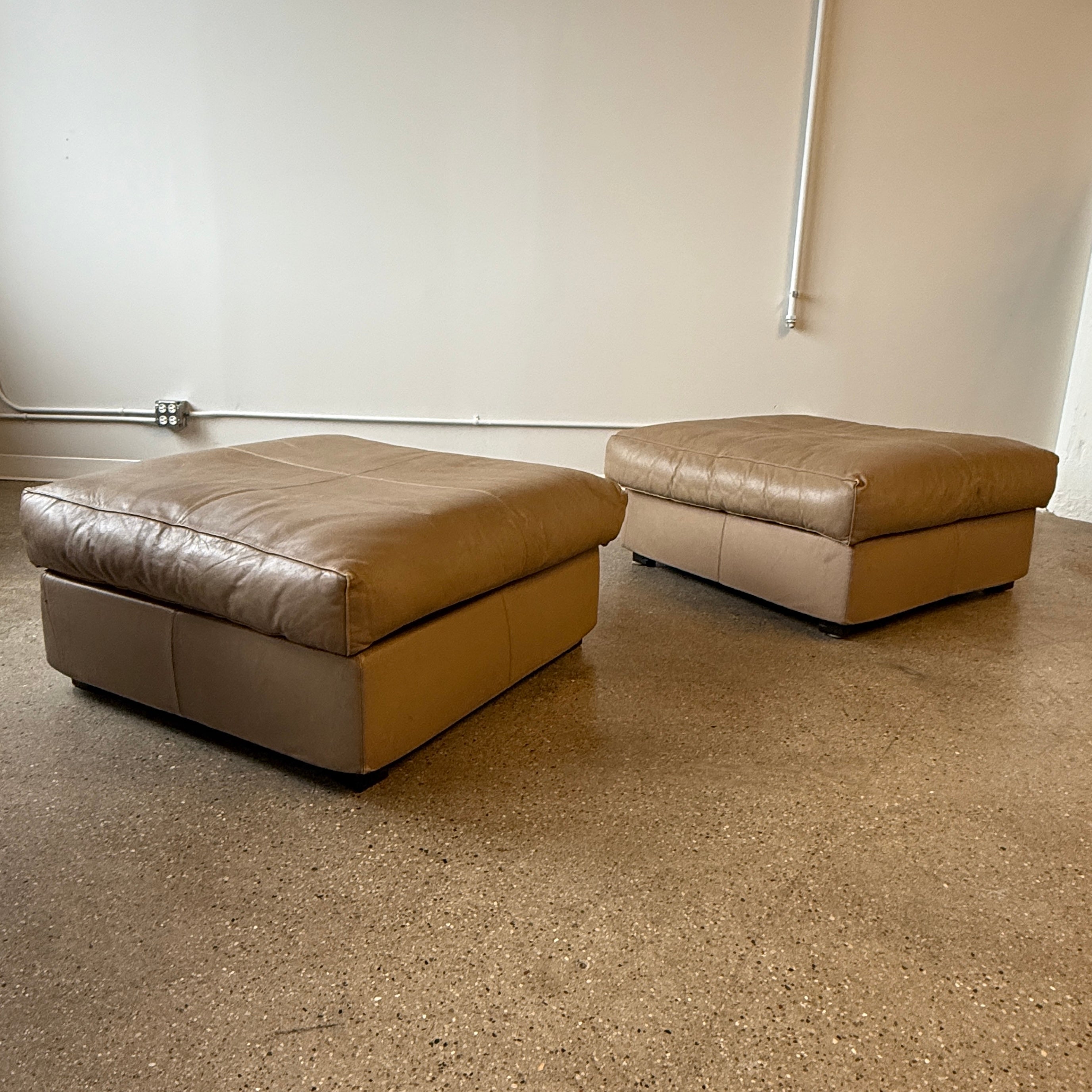 Erasmo Ottomans by Afra + Tobia Scarpa for B&B Italia