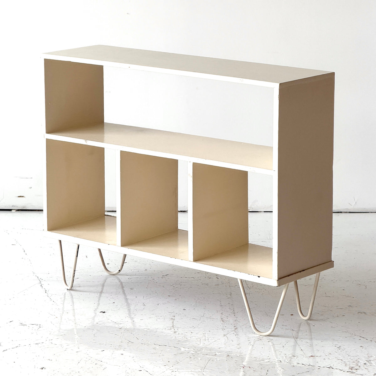 Primitive Mid Century Shelving Unit