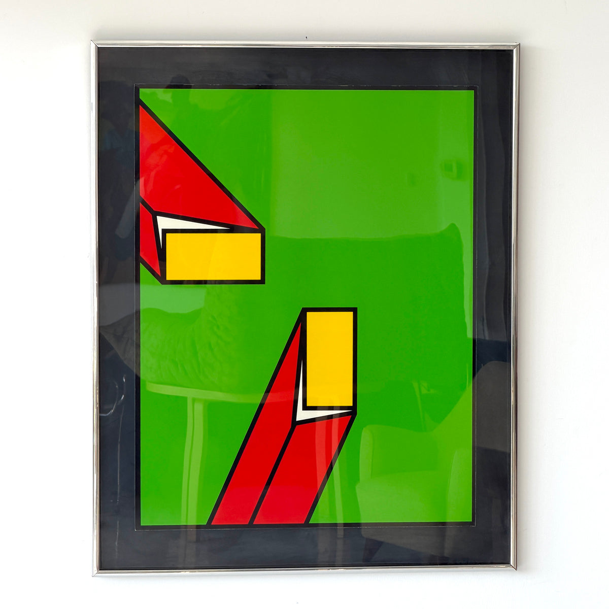 The Iron Butterfly Serigraph by Nicholas Krushenick