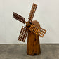 Folk Art Wooden Windmill