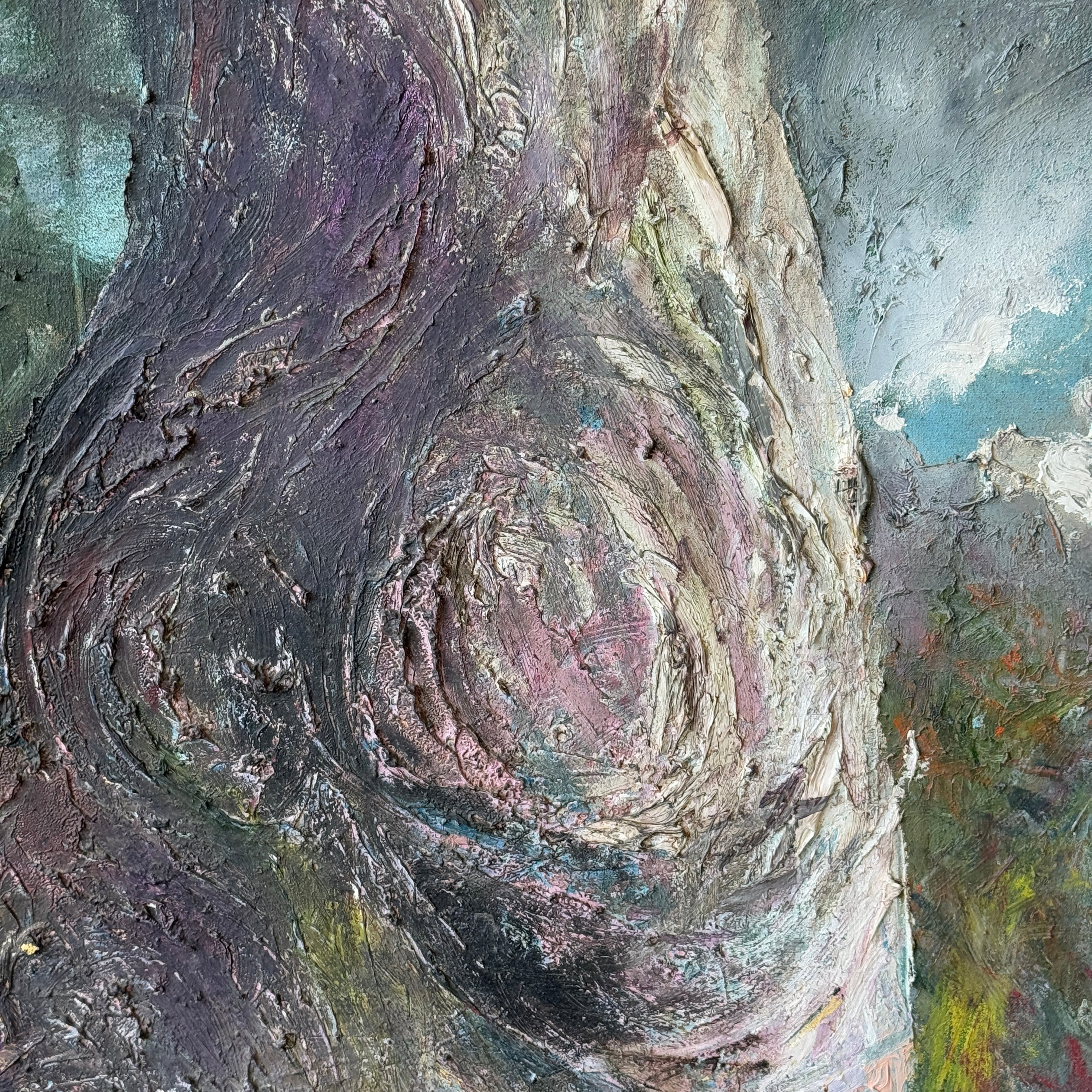 Oil on Canvas Painting by John Keane