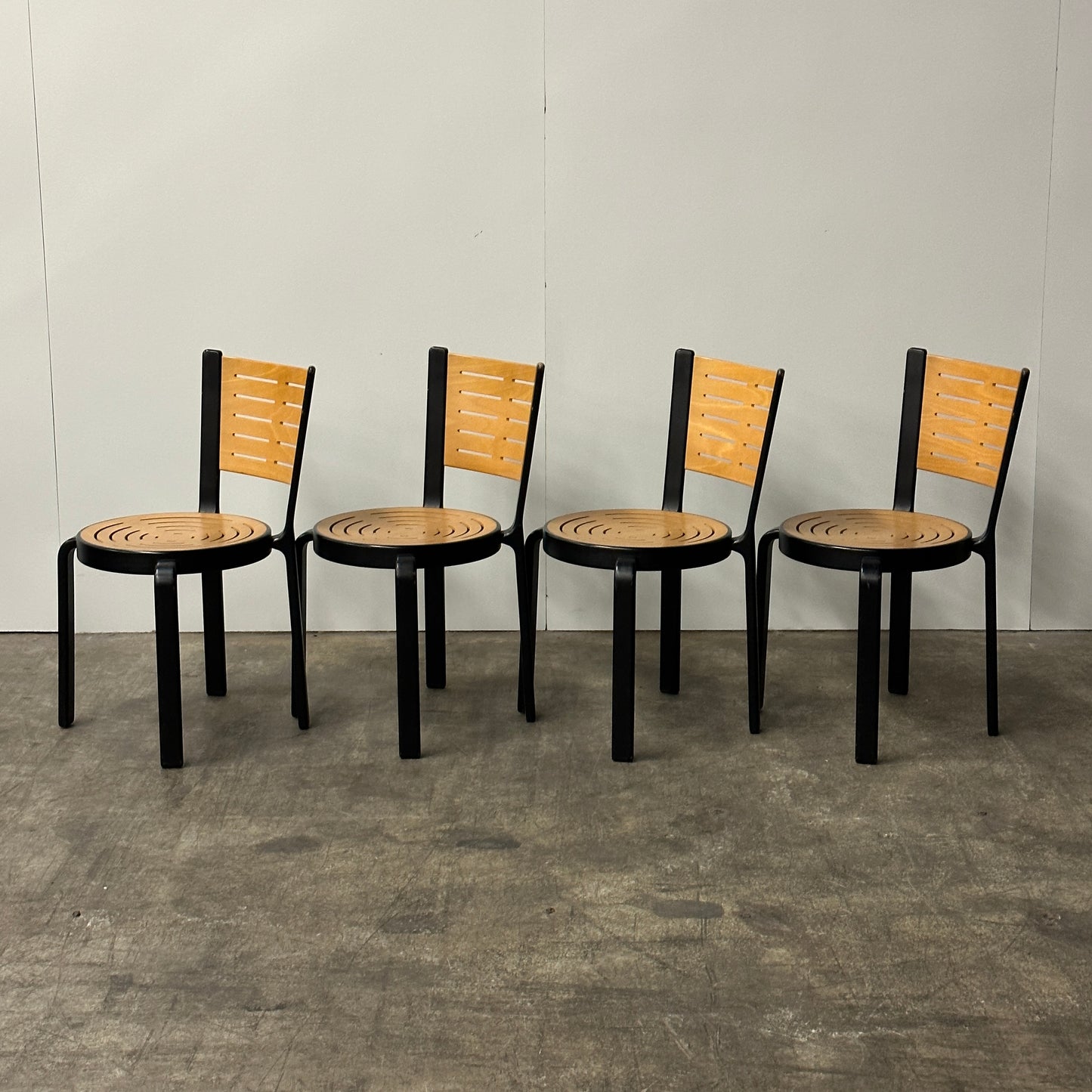 Wooden Chairs by Rud Thygesen and Johnny Sorensen for Magnus Olesen