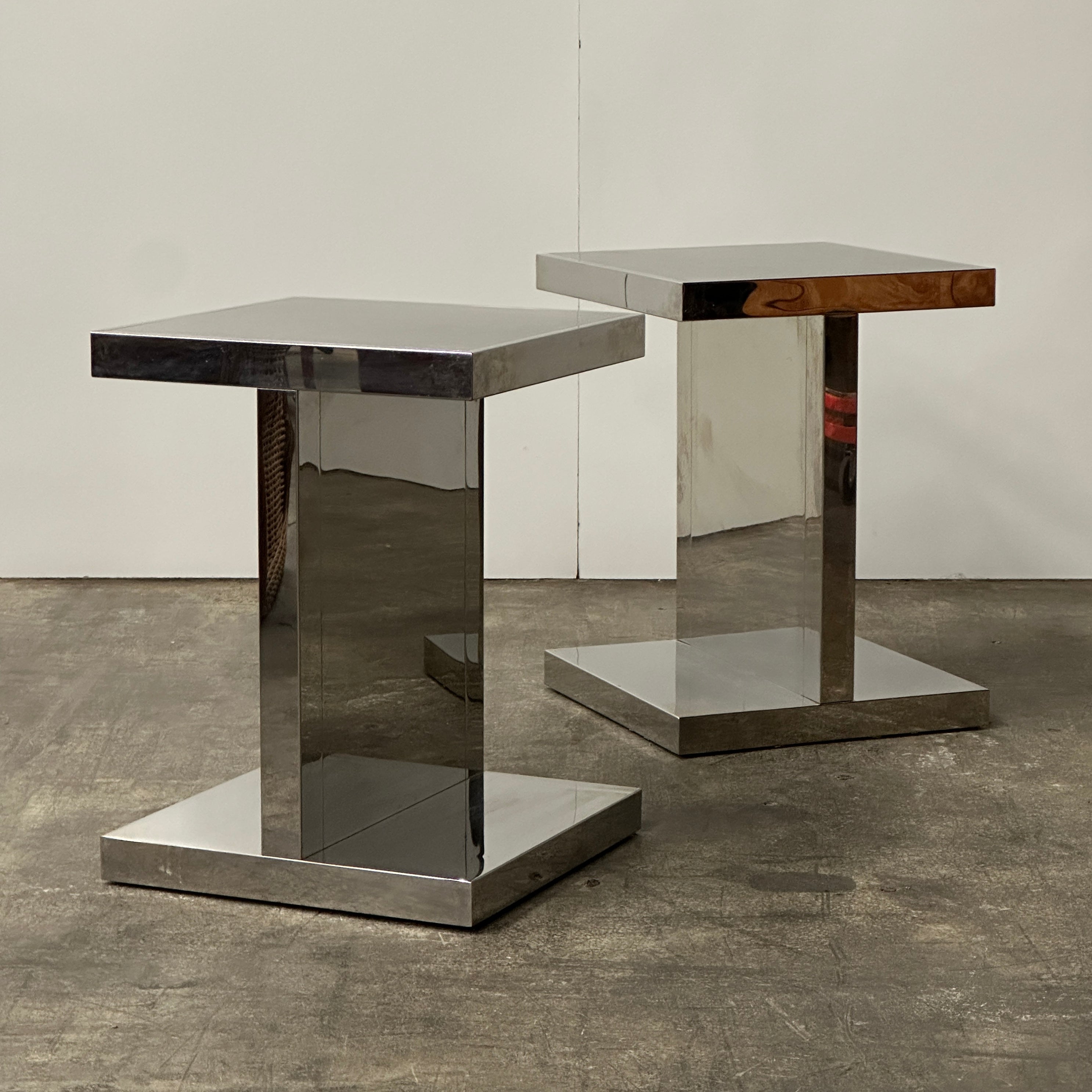 Vintage I-Beam Side Tables