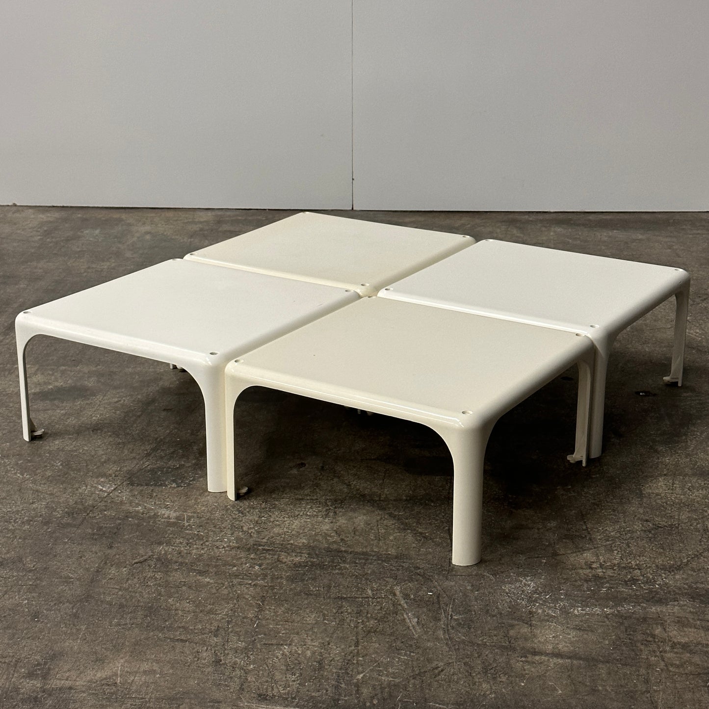 Demetrio 45 Tables by Vico Magistretti for Artemide