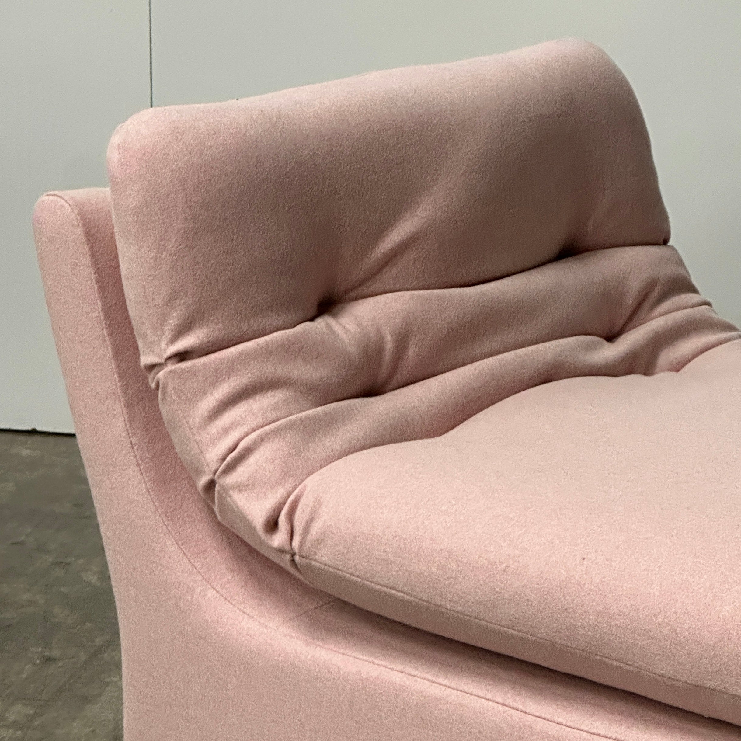 Pink Postmodern Chaise by Preview