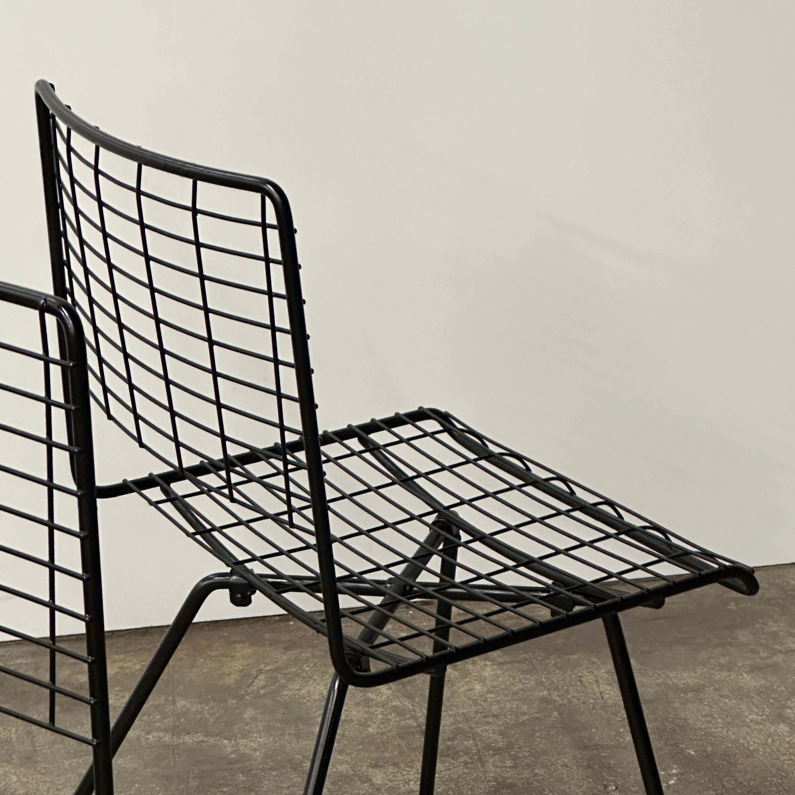 Wire Chairs by John Keal for Pacific Iron