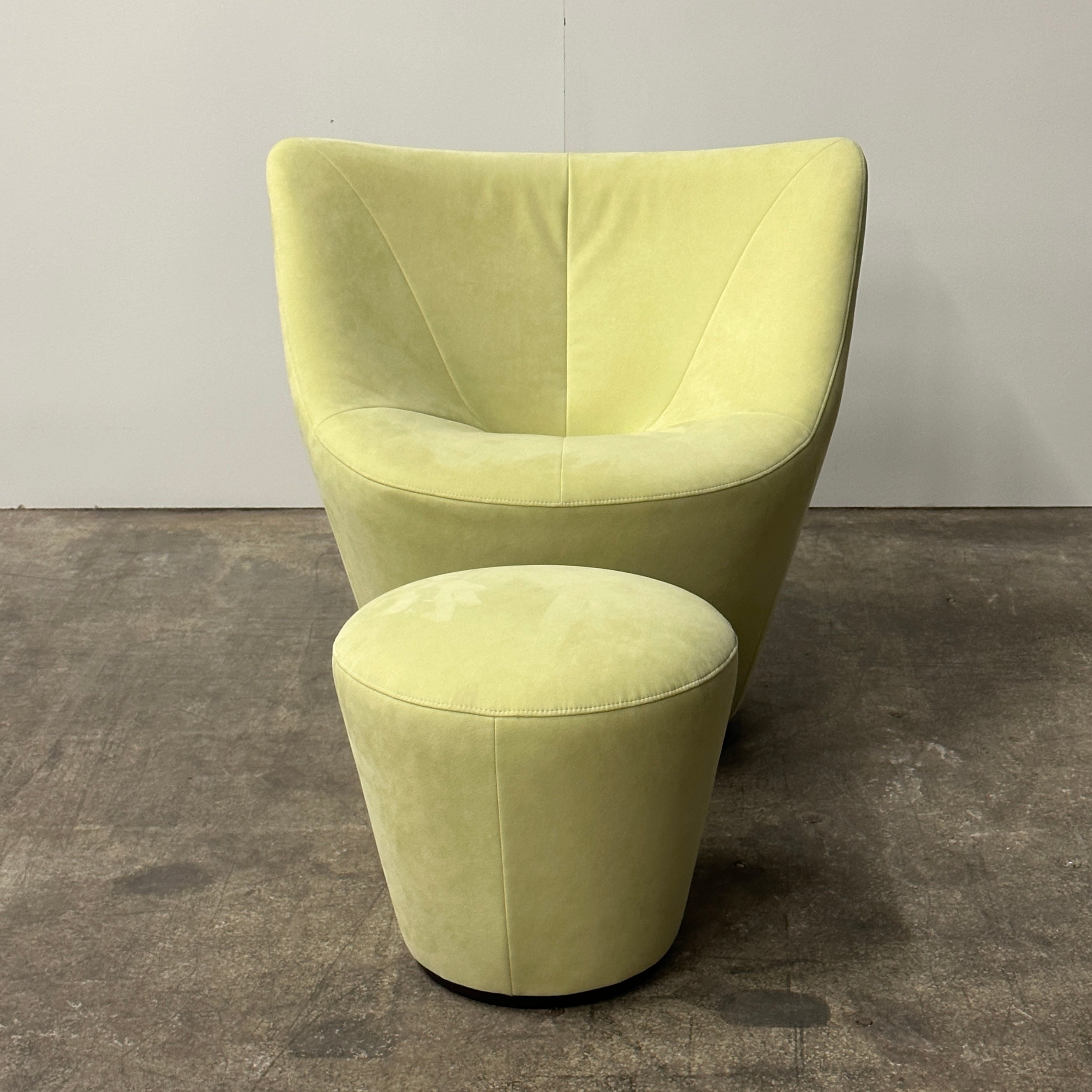 Anda Chair + Ottoman by Pierre Paulin for Ligne Roset