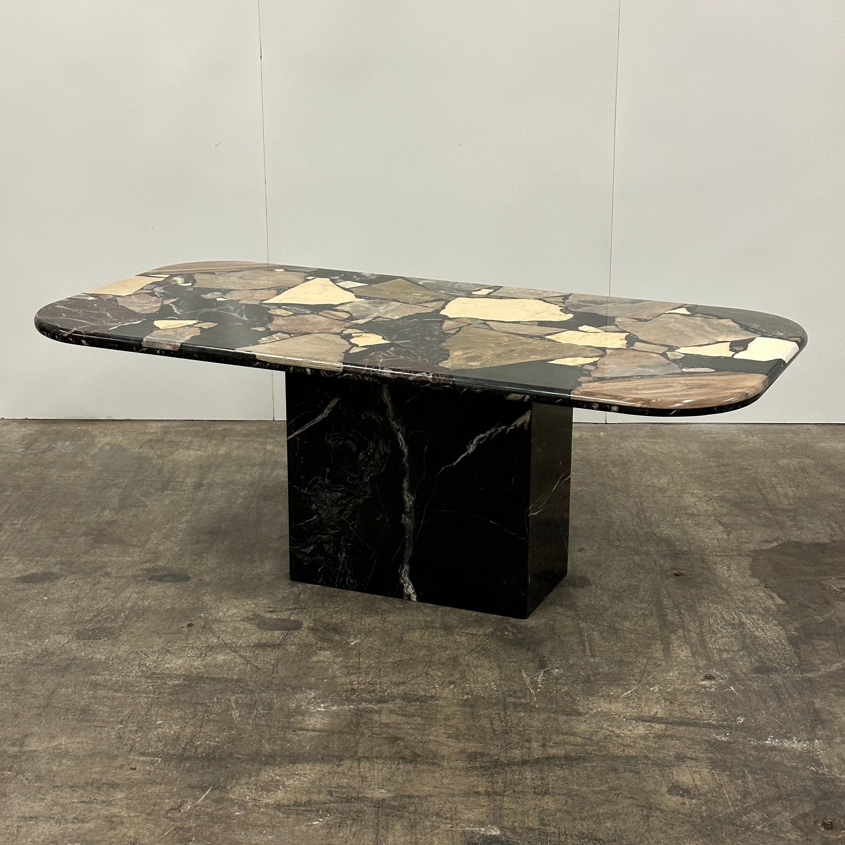 Mosaic Mixed Marble Dining Table