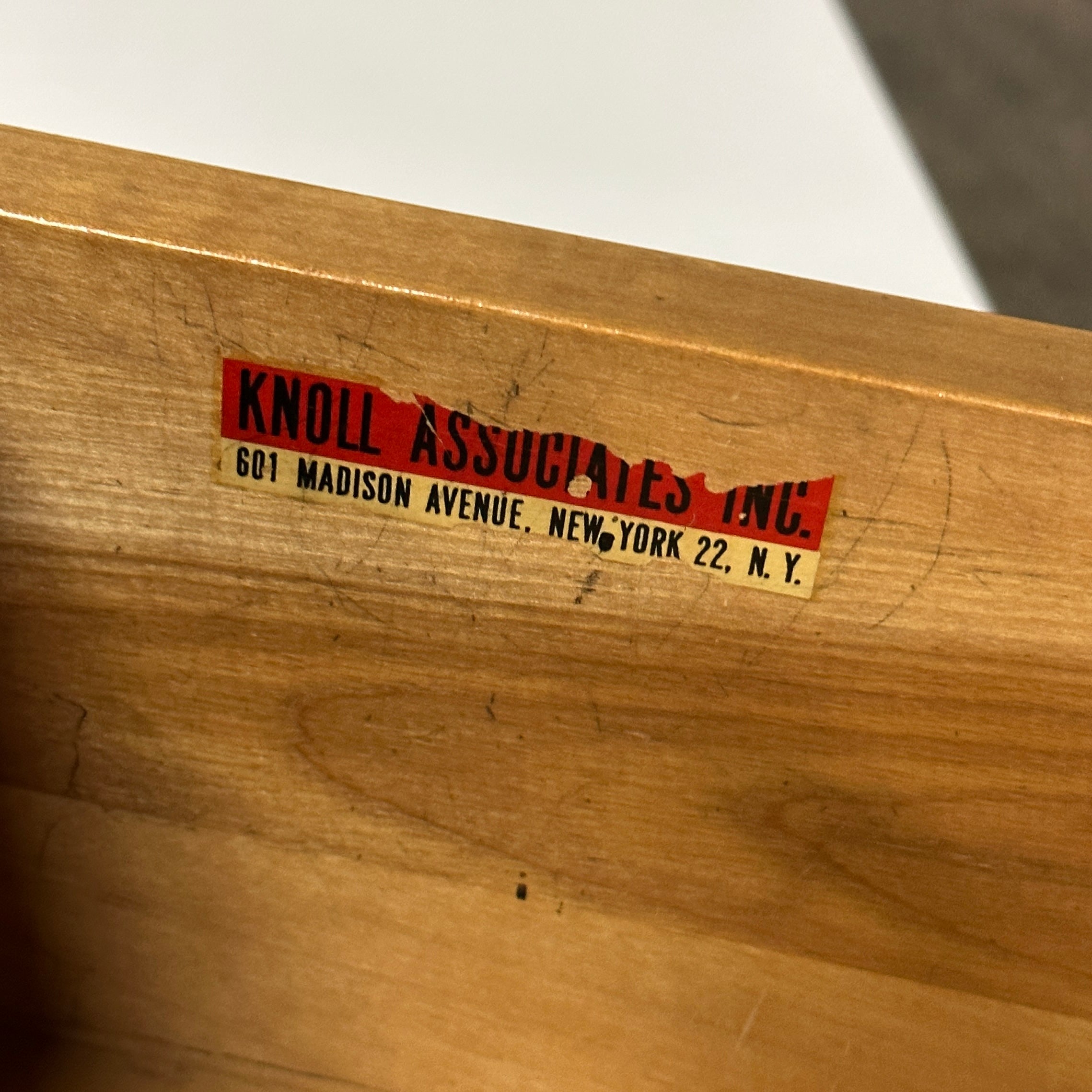 Model 17 Desk by Florence Knoll for Knoll Associates