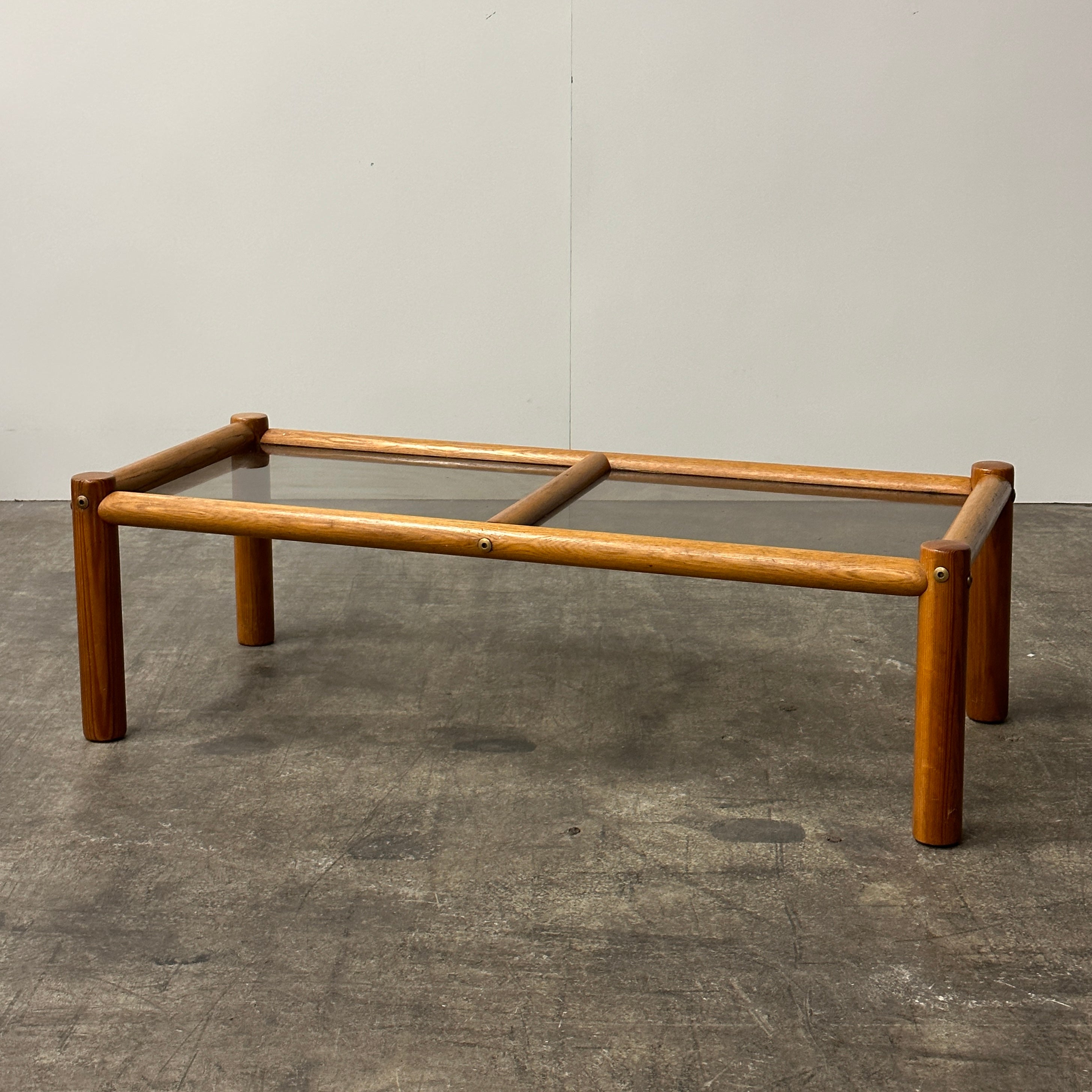 Chunky Wooden Coffee Table