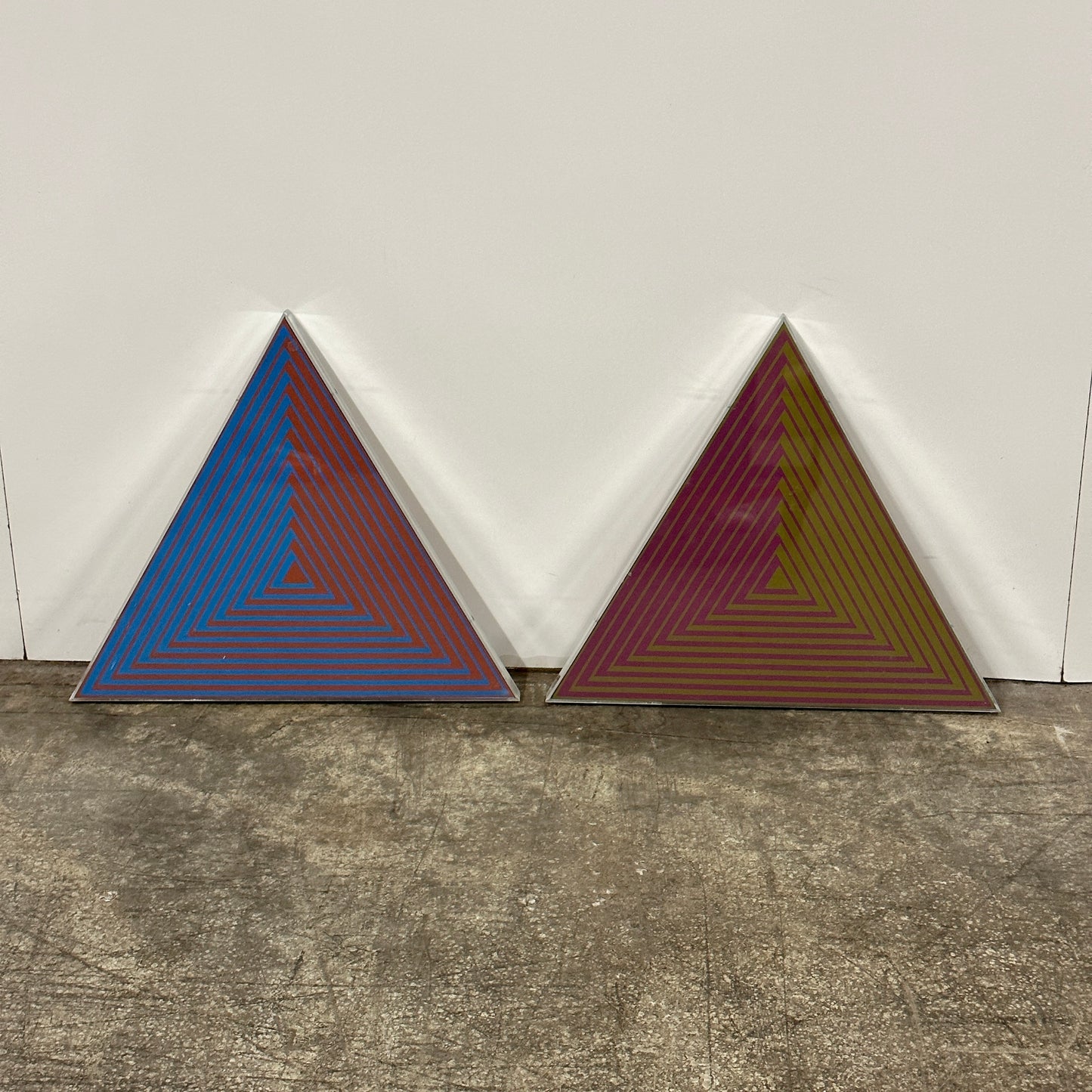 Triangle Silk Screens by Anna Campbell Bliss