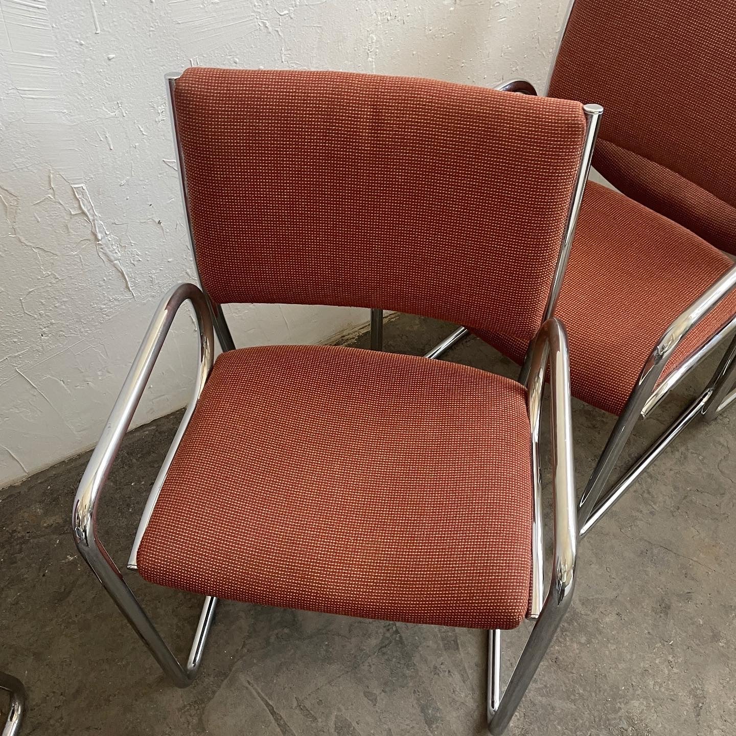 Vecta Tubular Chrome Chairs (Priced Individually)