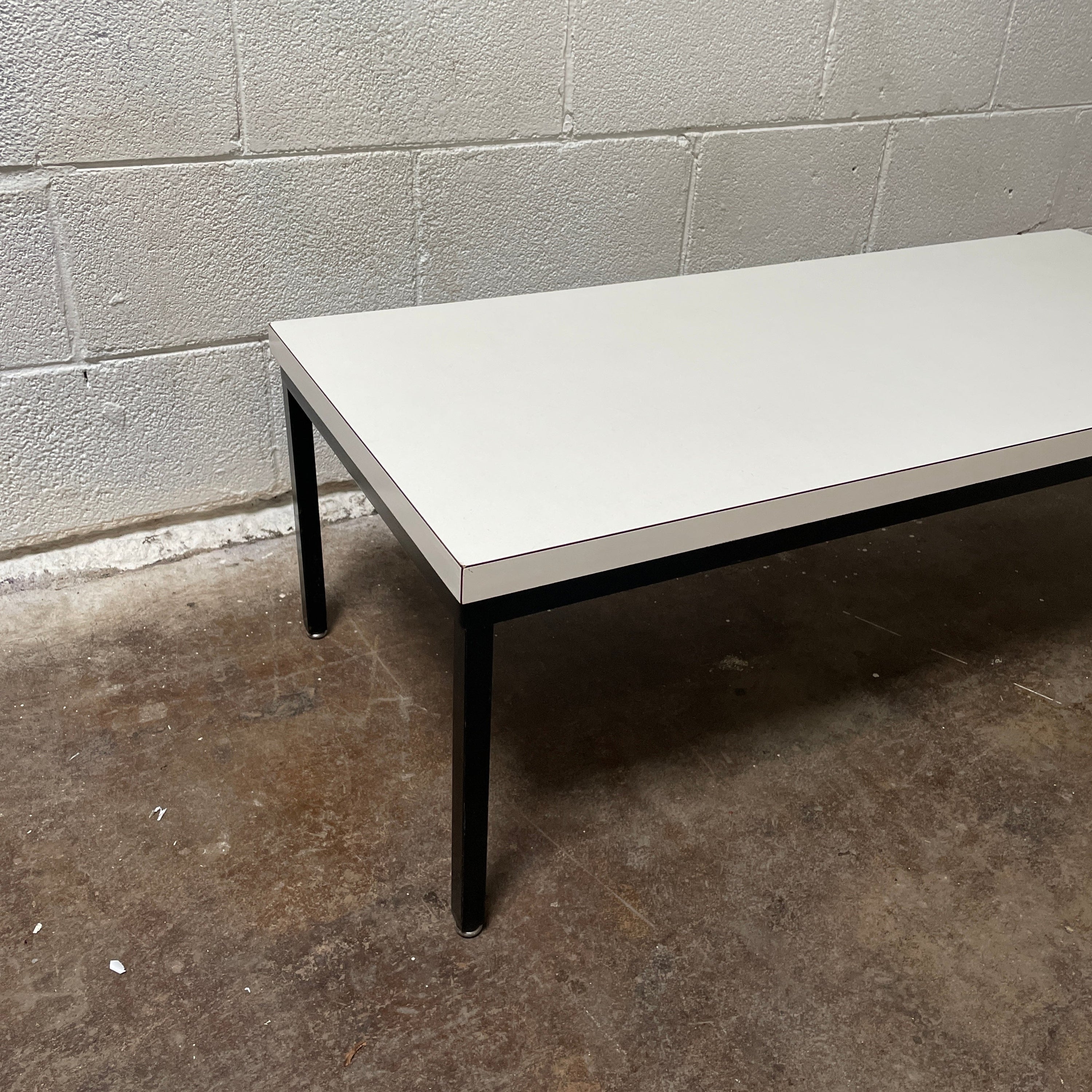 Laminate/Metal Knoll Style Coffee Table