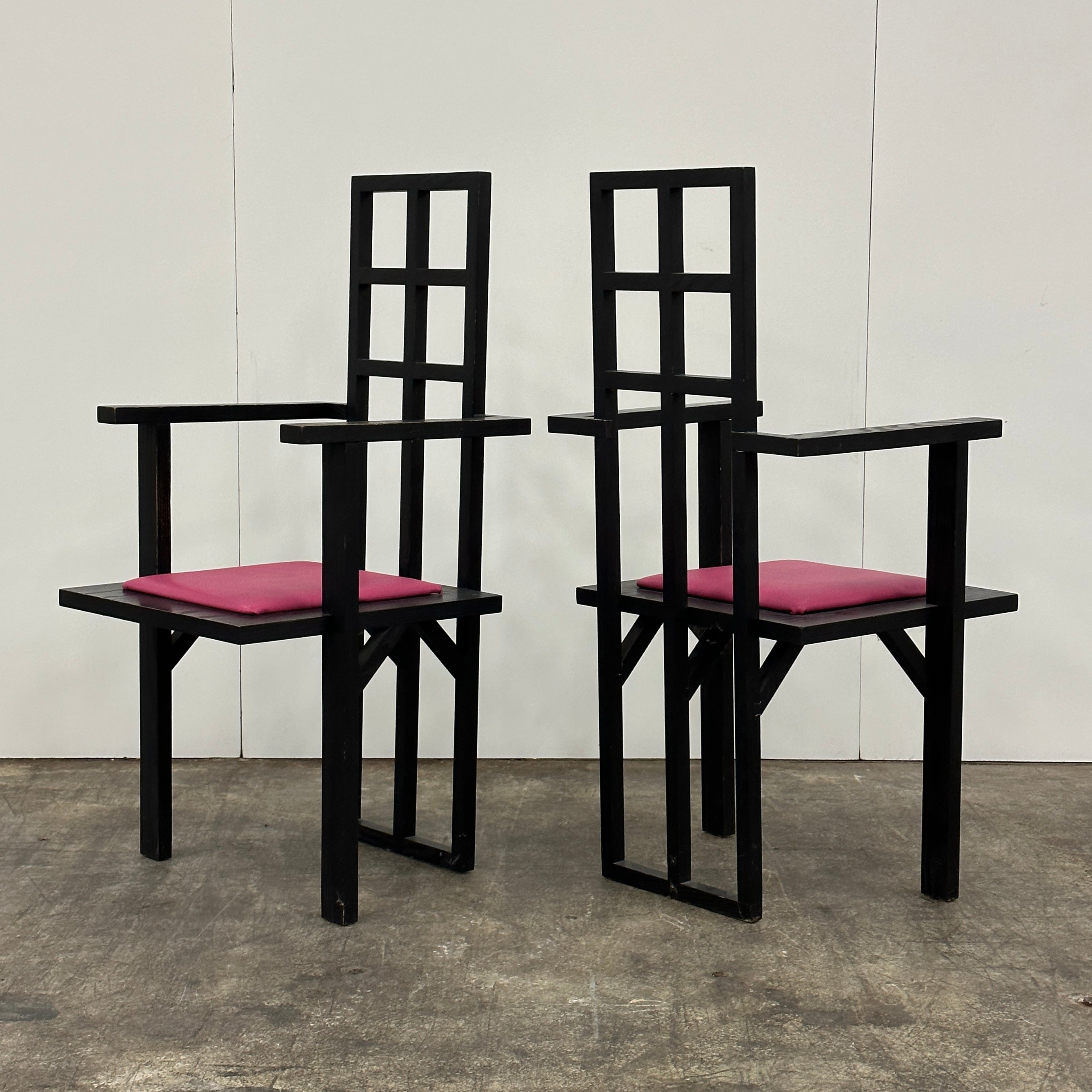 Mackintosh Style Armchairs