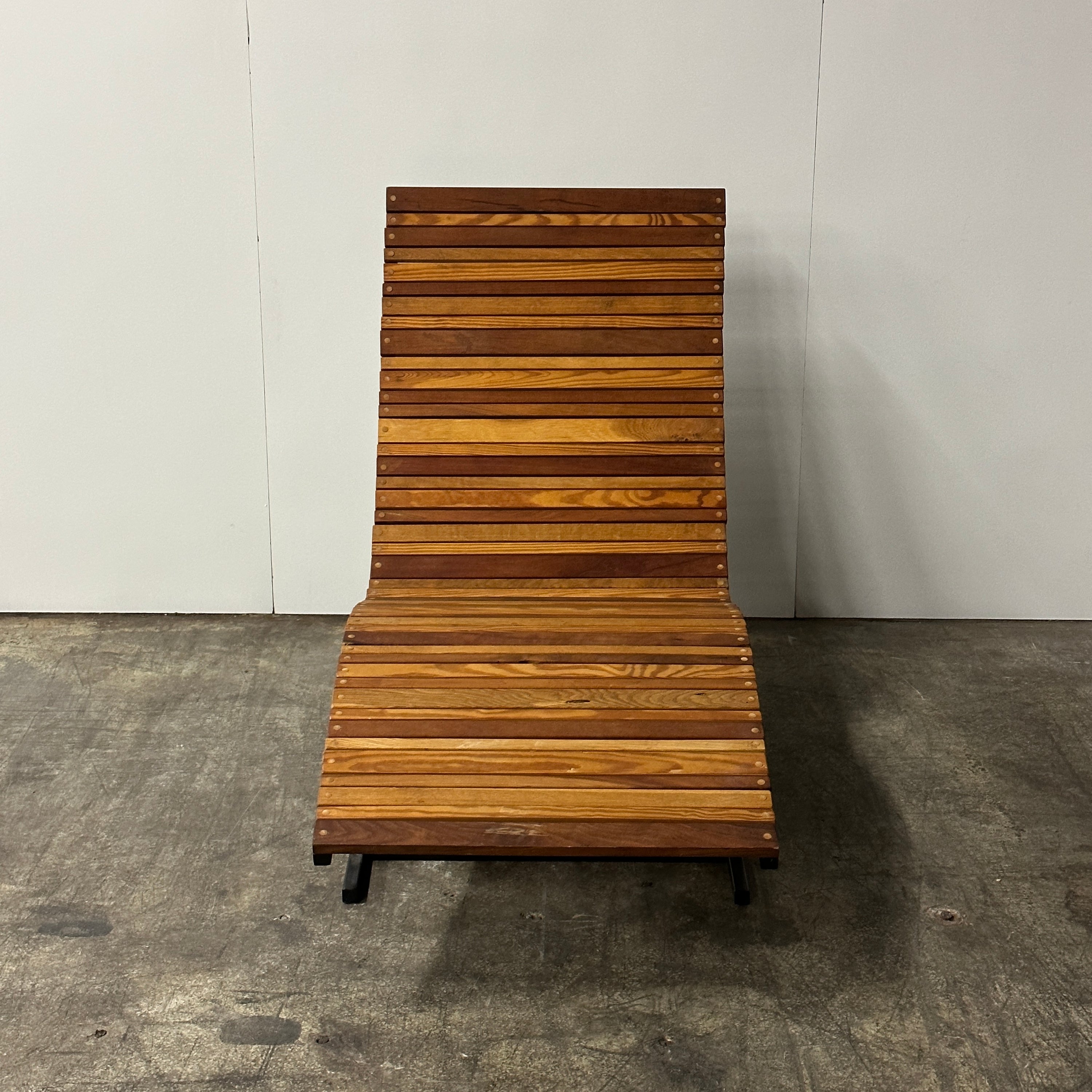 Studio Made Wood Slat Chaise