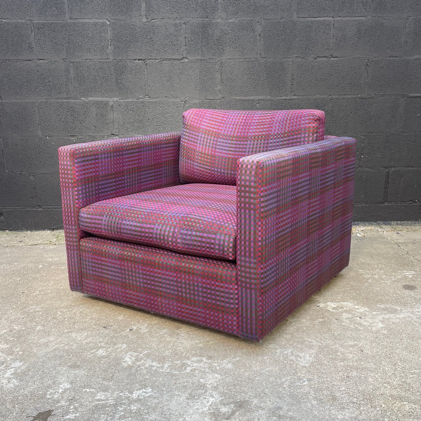 Knoll Pfister Chair in Alexander Girard Fabric