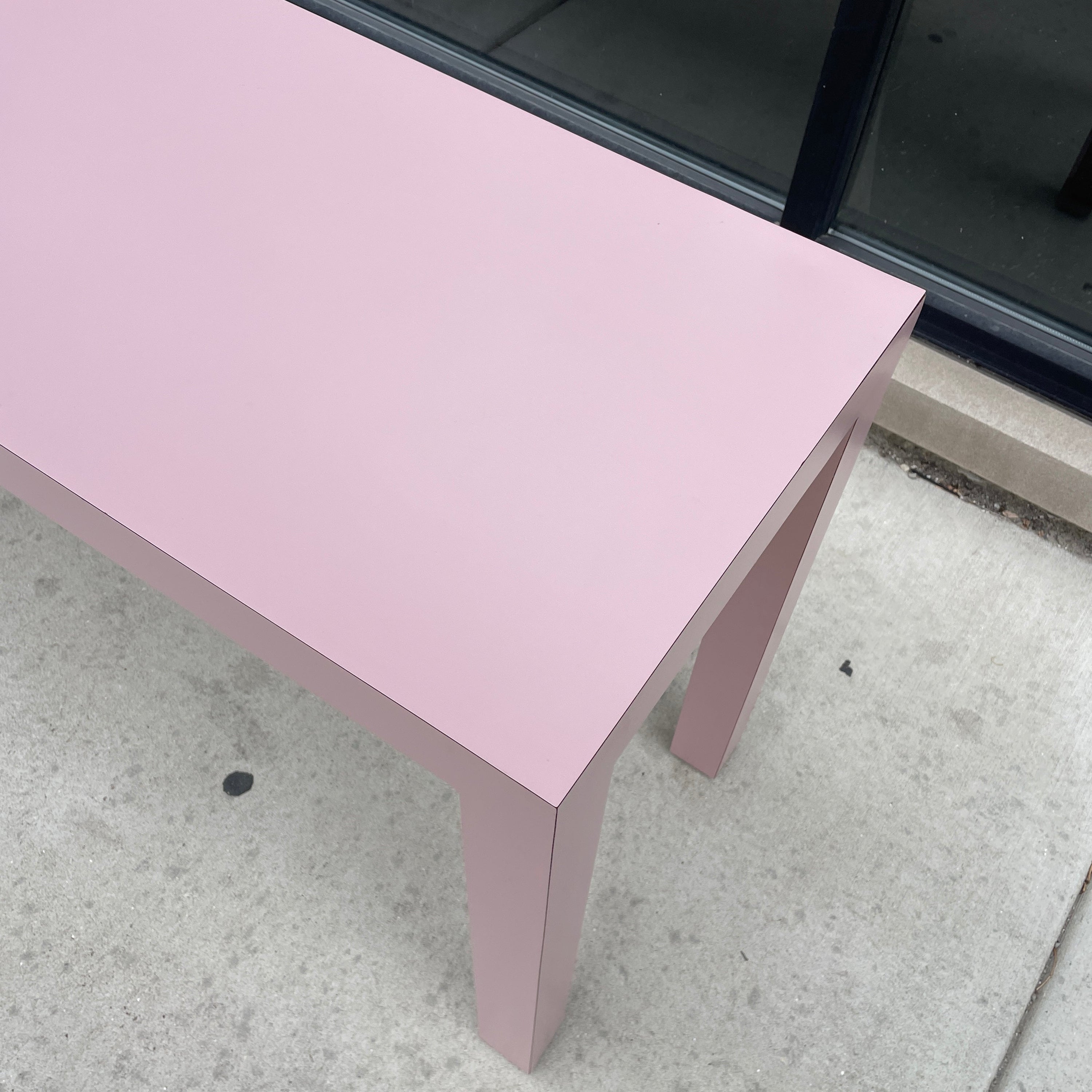 Vintage Pink Desk/Console Table