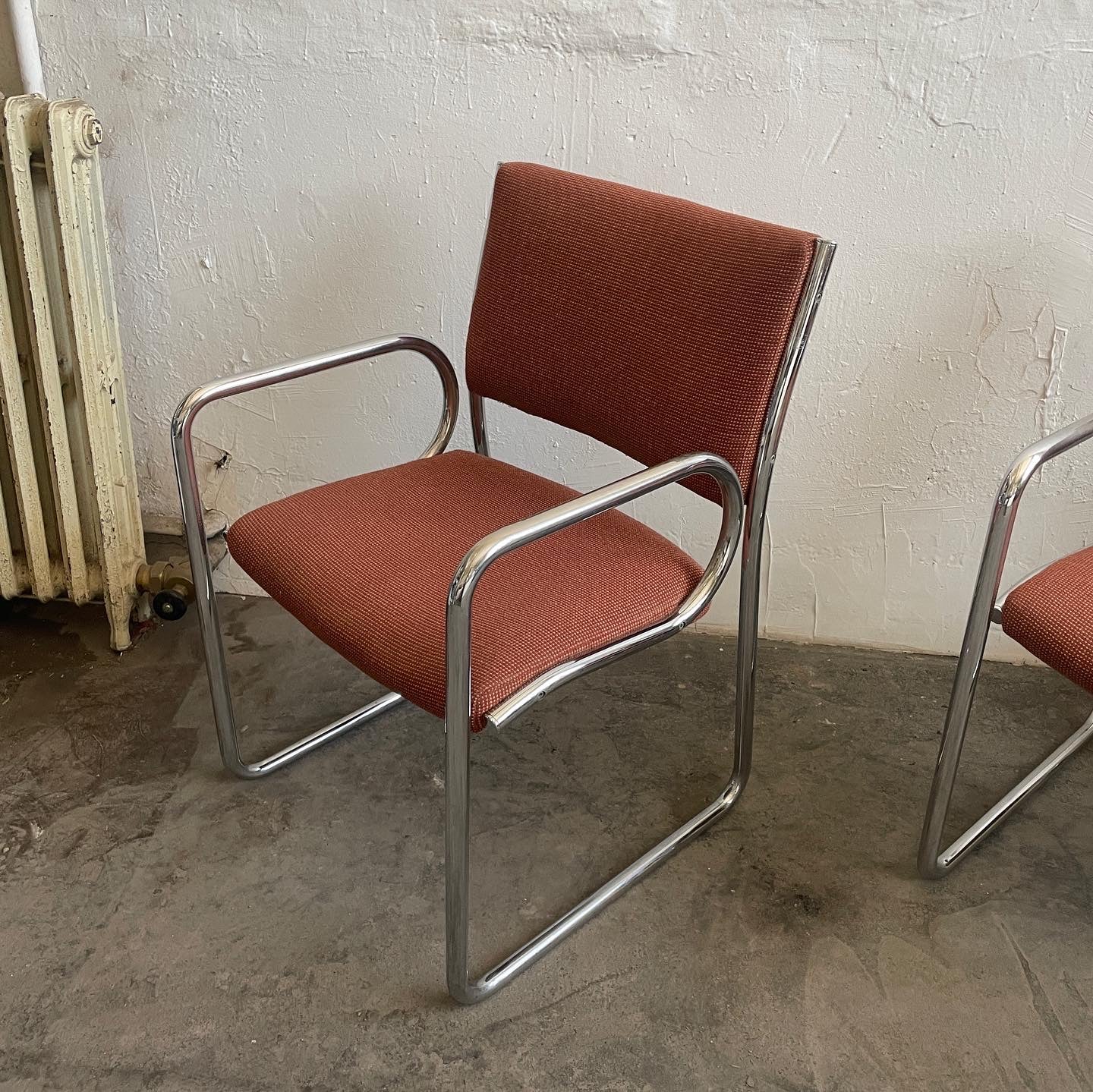 Vecta Tubular Chrome Chairs (Priced Individually)