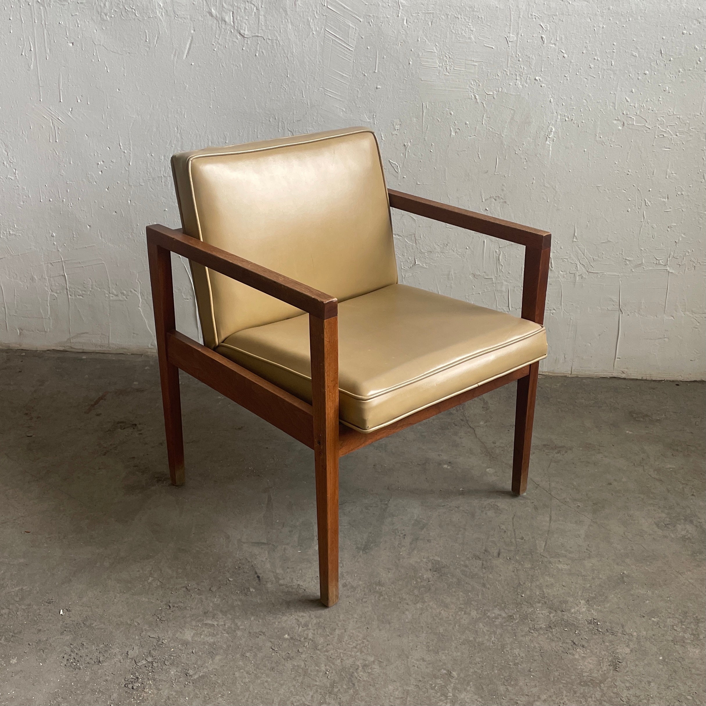 George Nelson for Herman Miller Walnut Armchair