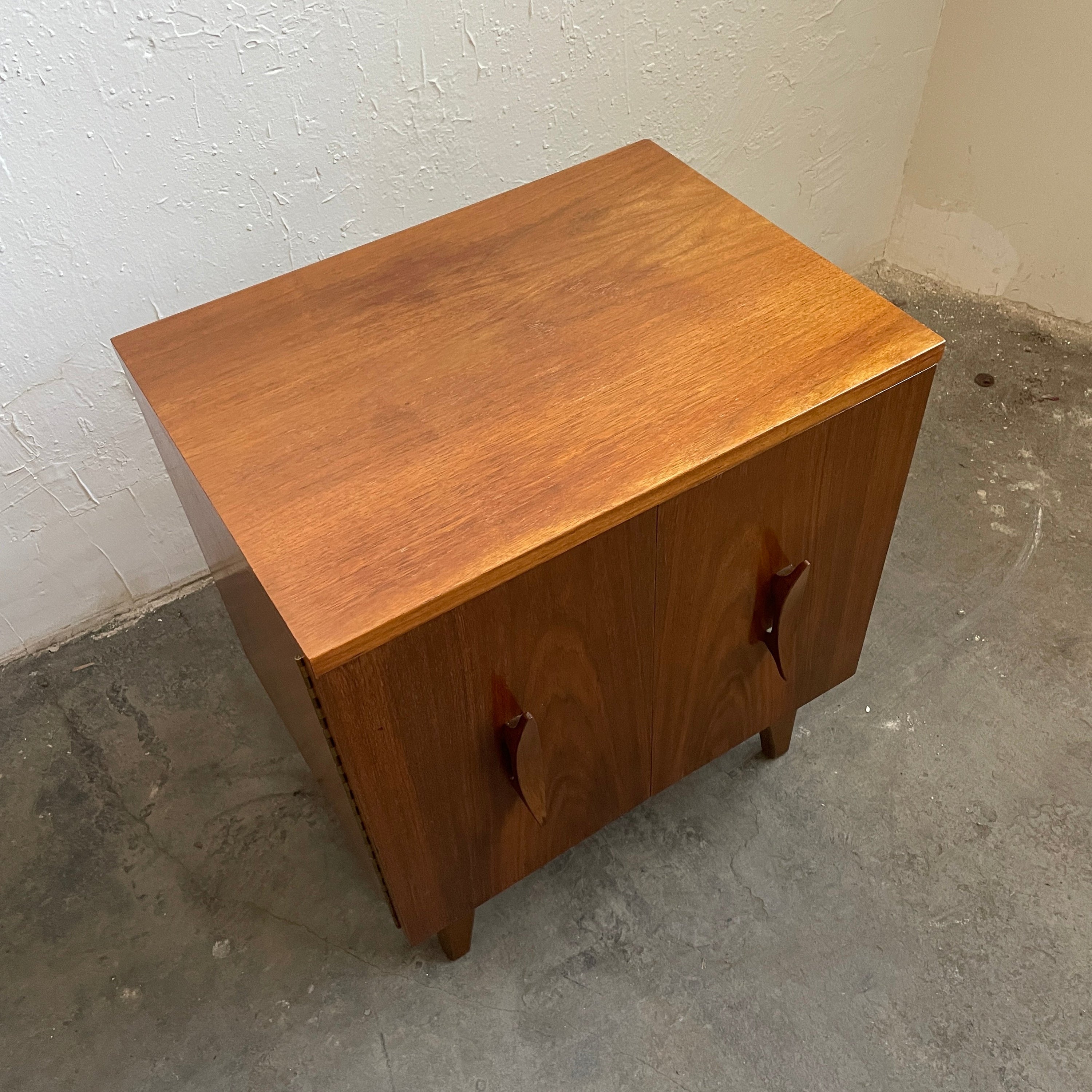 Danish Walnut Side Table/Nightstand