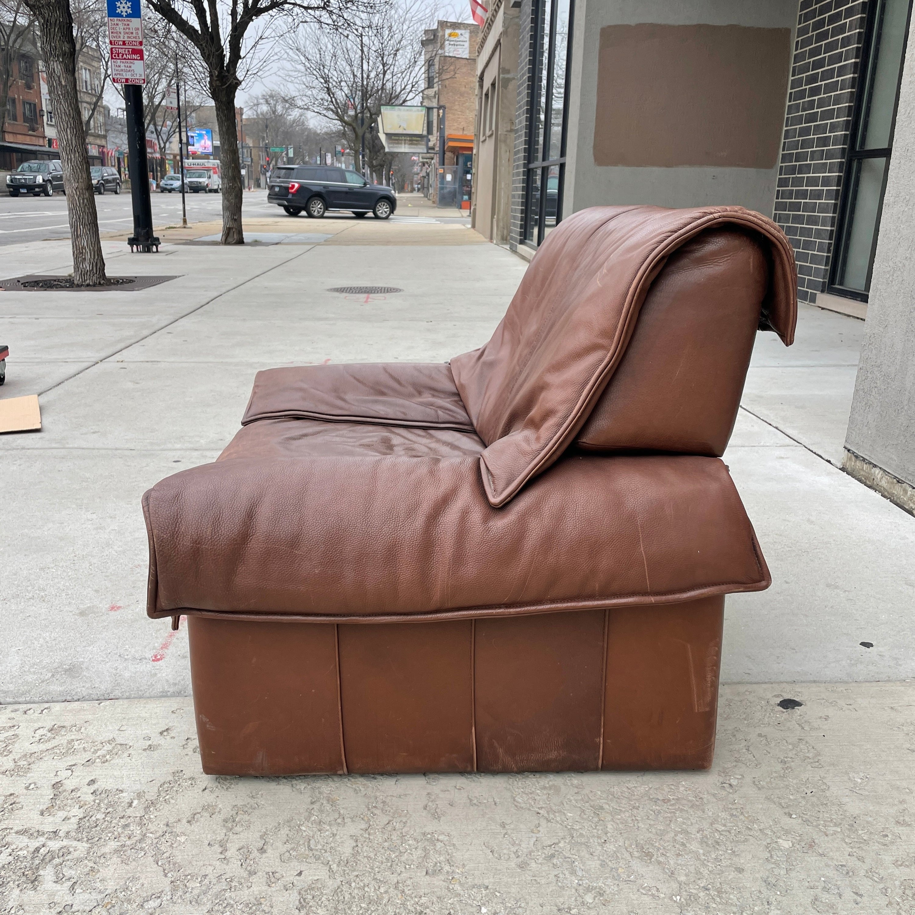 Vintage German Leather Chair