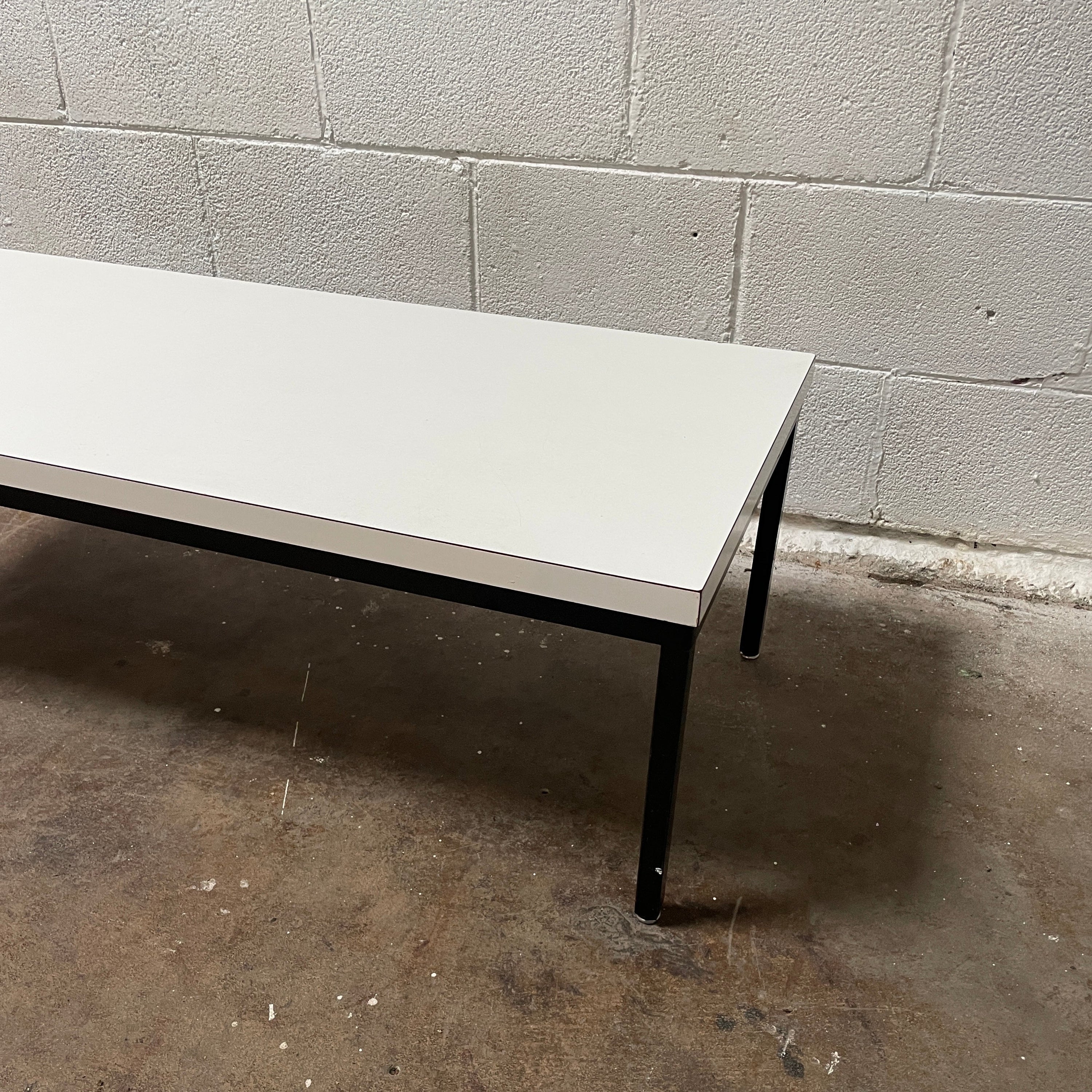 Laminate/Metal Knoll Style Coffee Table